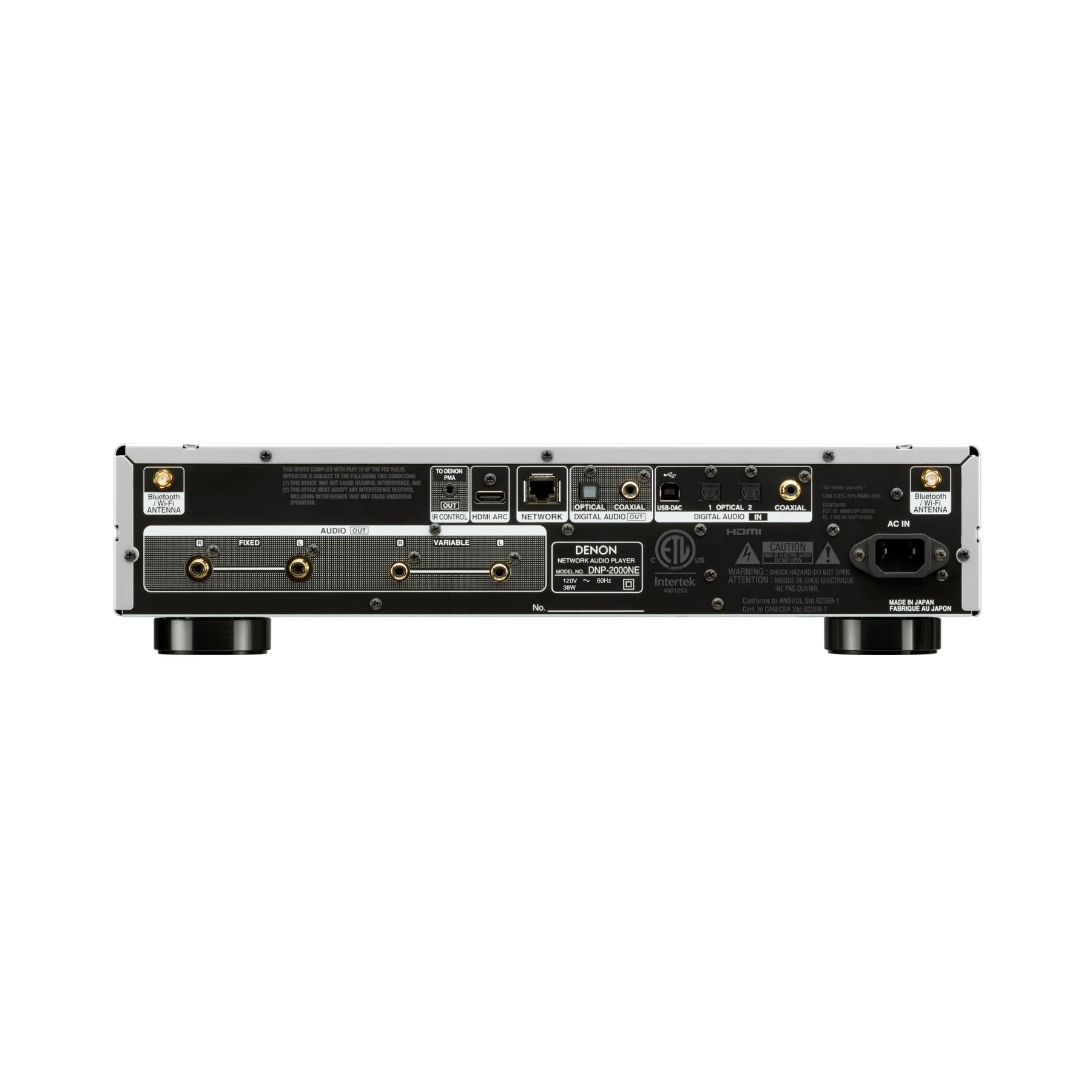 Denon DNP-2000NE Hi-Res Audio Streamer - Clearance / Open Box - Image 6