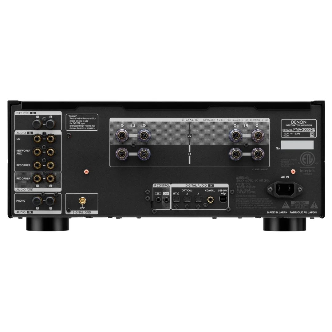 Denon PMA-3000NE 2-channel 160W integrated amplifier with MM/MC phono stage - Image 7