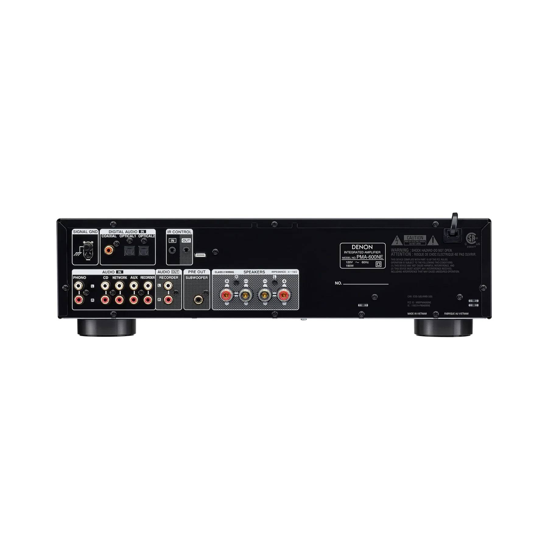 Denon PMA-600NE Integrated Amplifier - Clearance/ Open Box - Image 2
