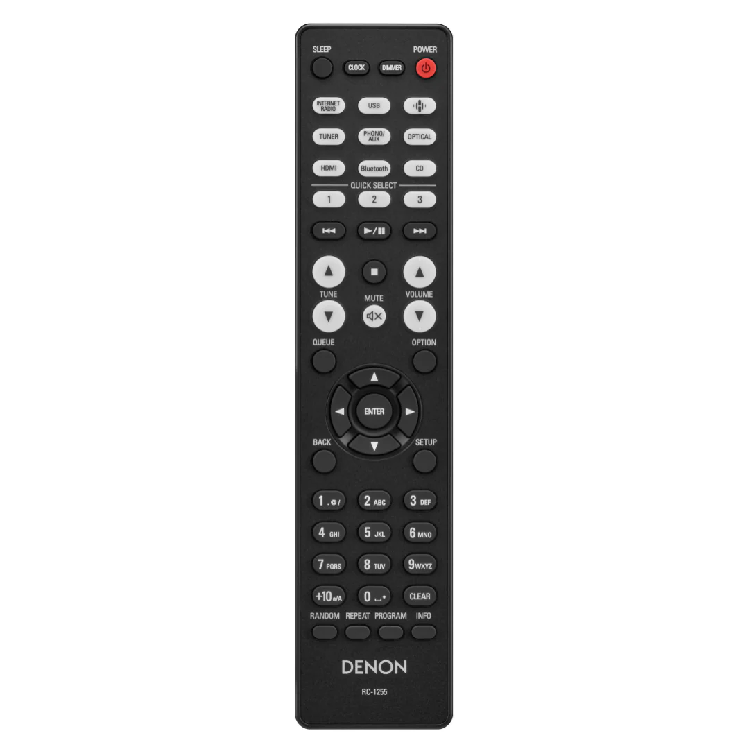 Denon RCD-N12 Mini all-in-one Hi-Fi system with CD player, radio, and HEOS® Built-in - Image 3
