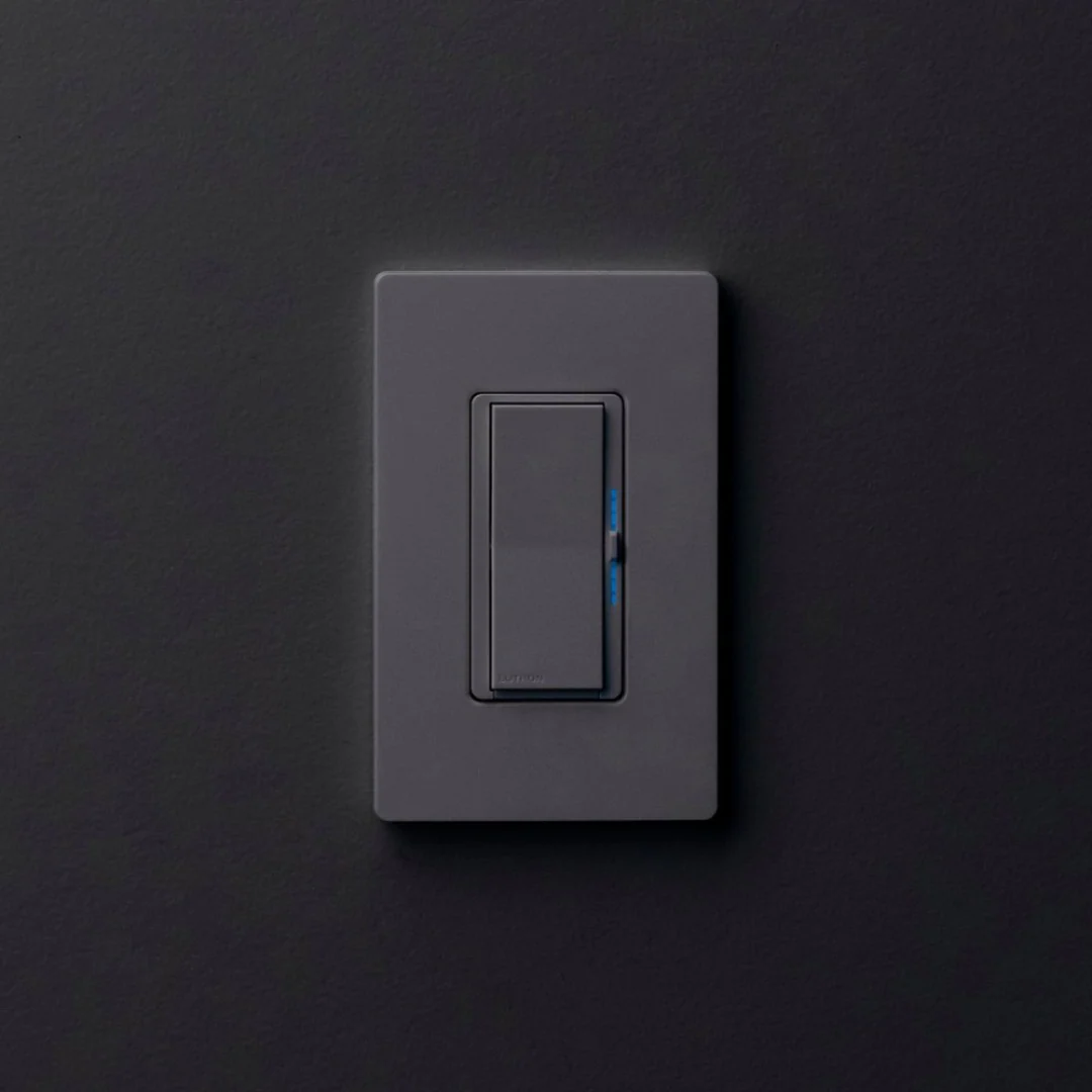 Lutron Diva Smart Dimmer Switch 3-Way Kit with Pico Paddle Remote and Wire Label Stickers | DVRF-PKG1D-WH | White - Image 4