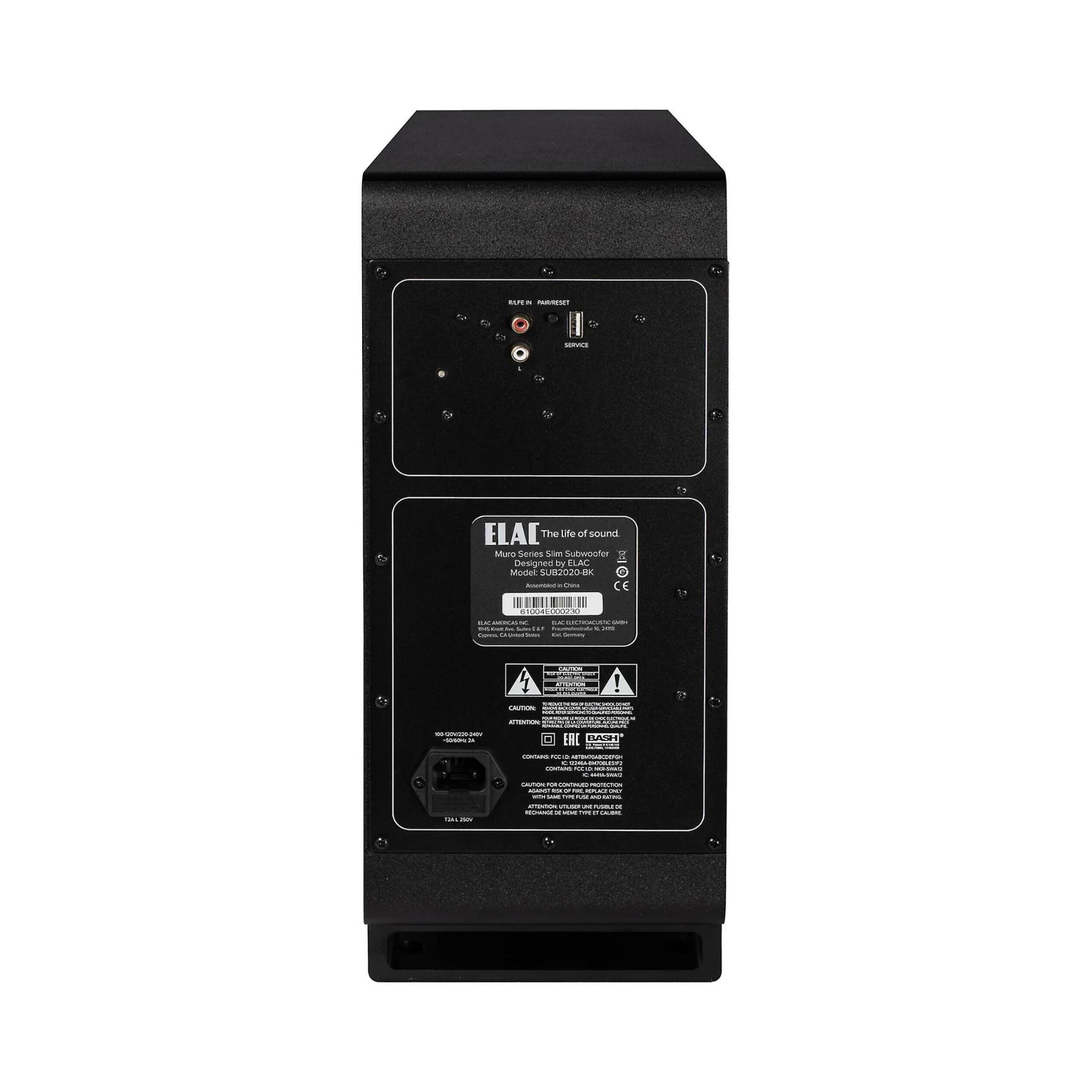 ELAC Muro SUB2020 Powered Subwoofer (Black) - Clearance / Open Box - Image 5