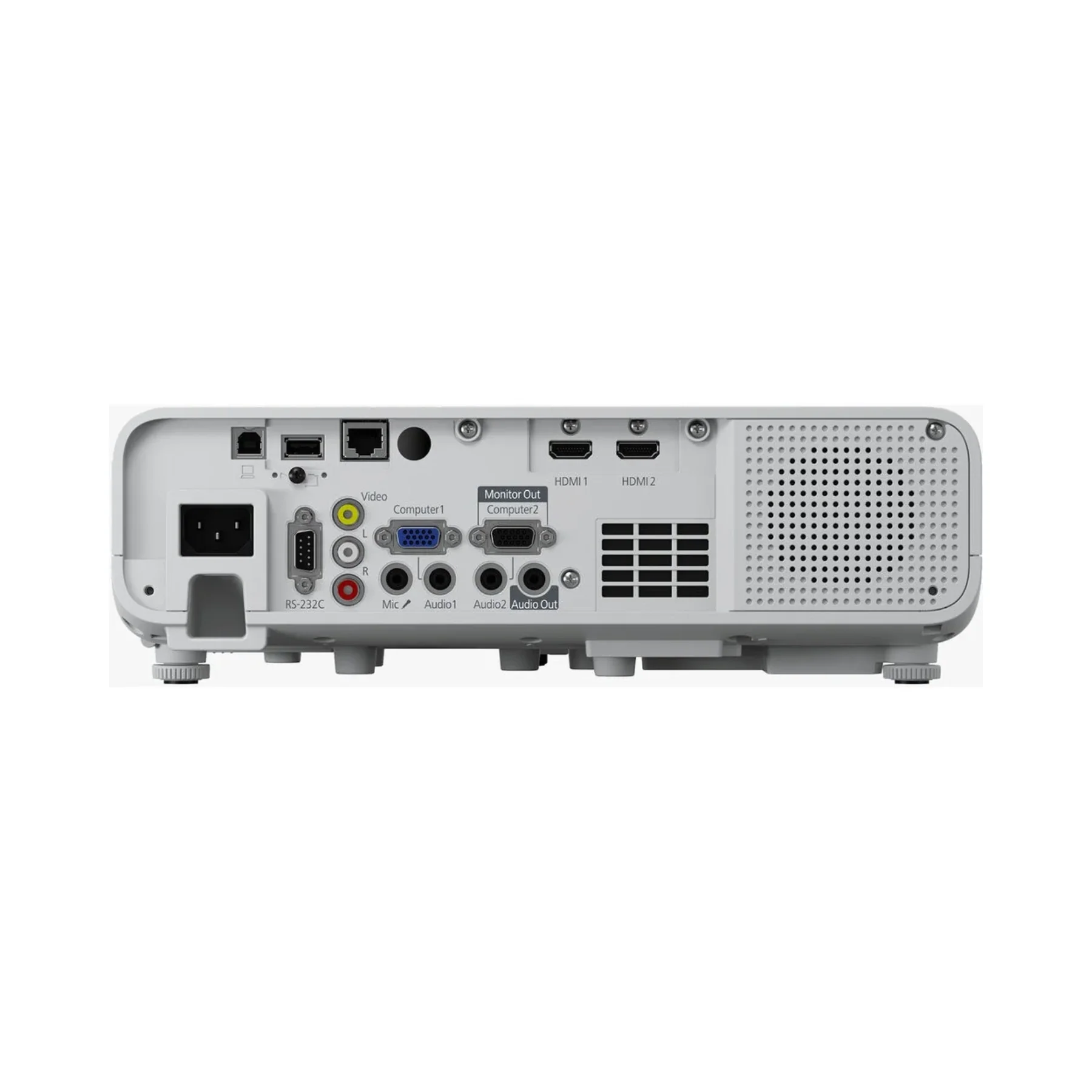 Epson PowerLite L250F 1080p 3LCD Standard-Throw Laser Projector with Built-in Wireless - Clearance / Open Box - Image 3