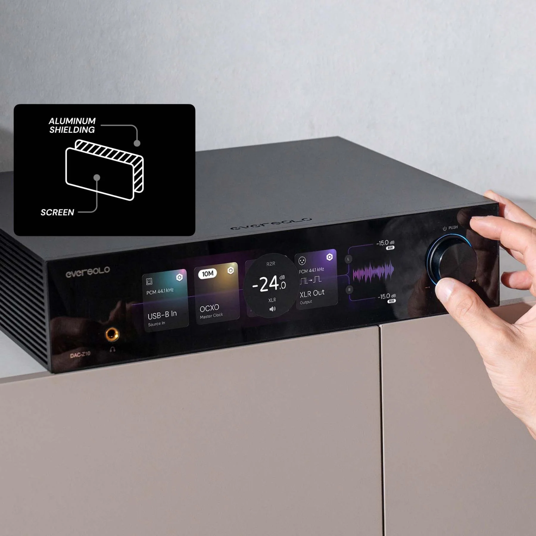 Eversolo DAC-Z10 High-Precision DAC & Headphone Amplifier - Image 4