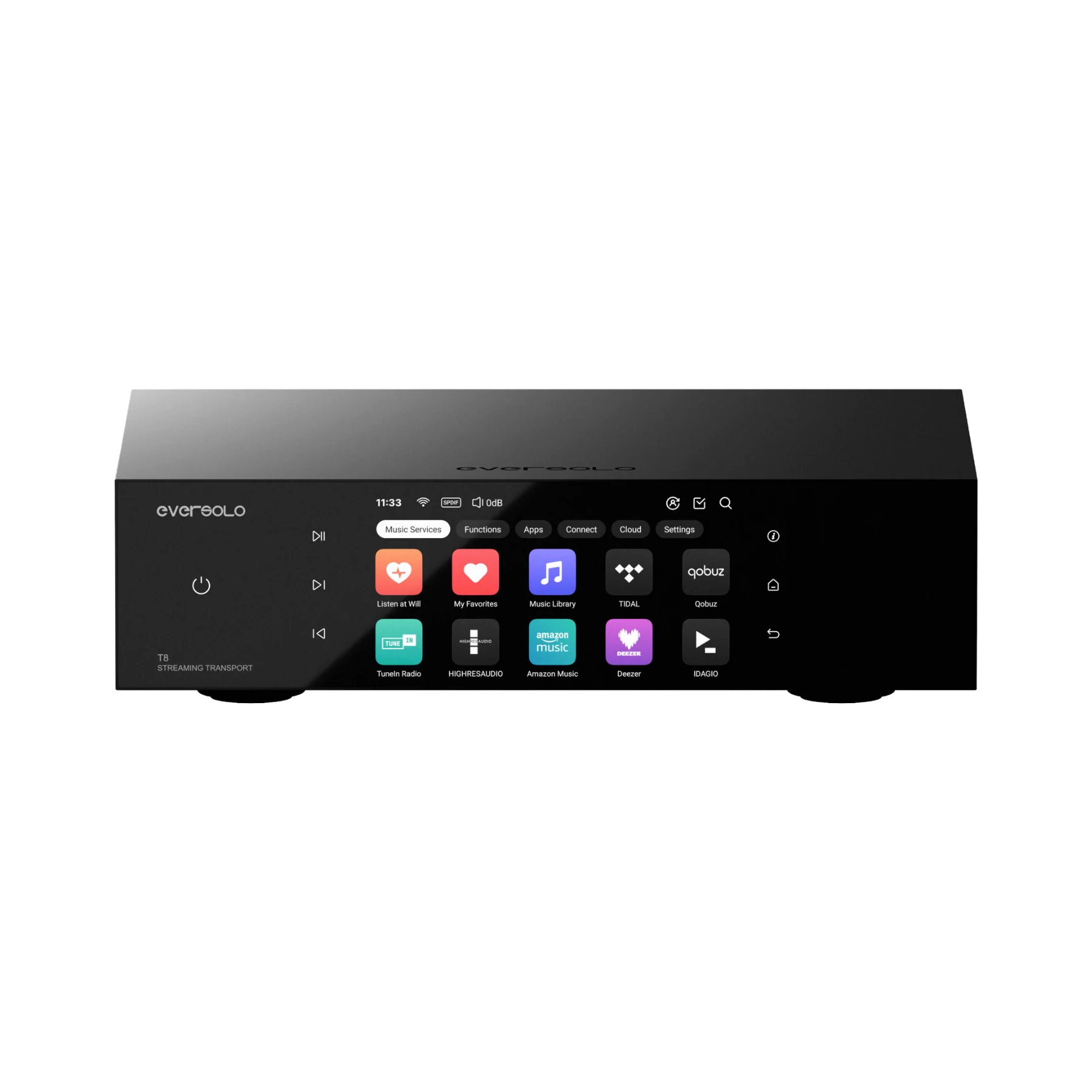Eversolo T8 Streaming Transport - Clearance / Open Box