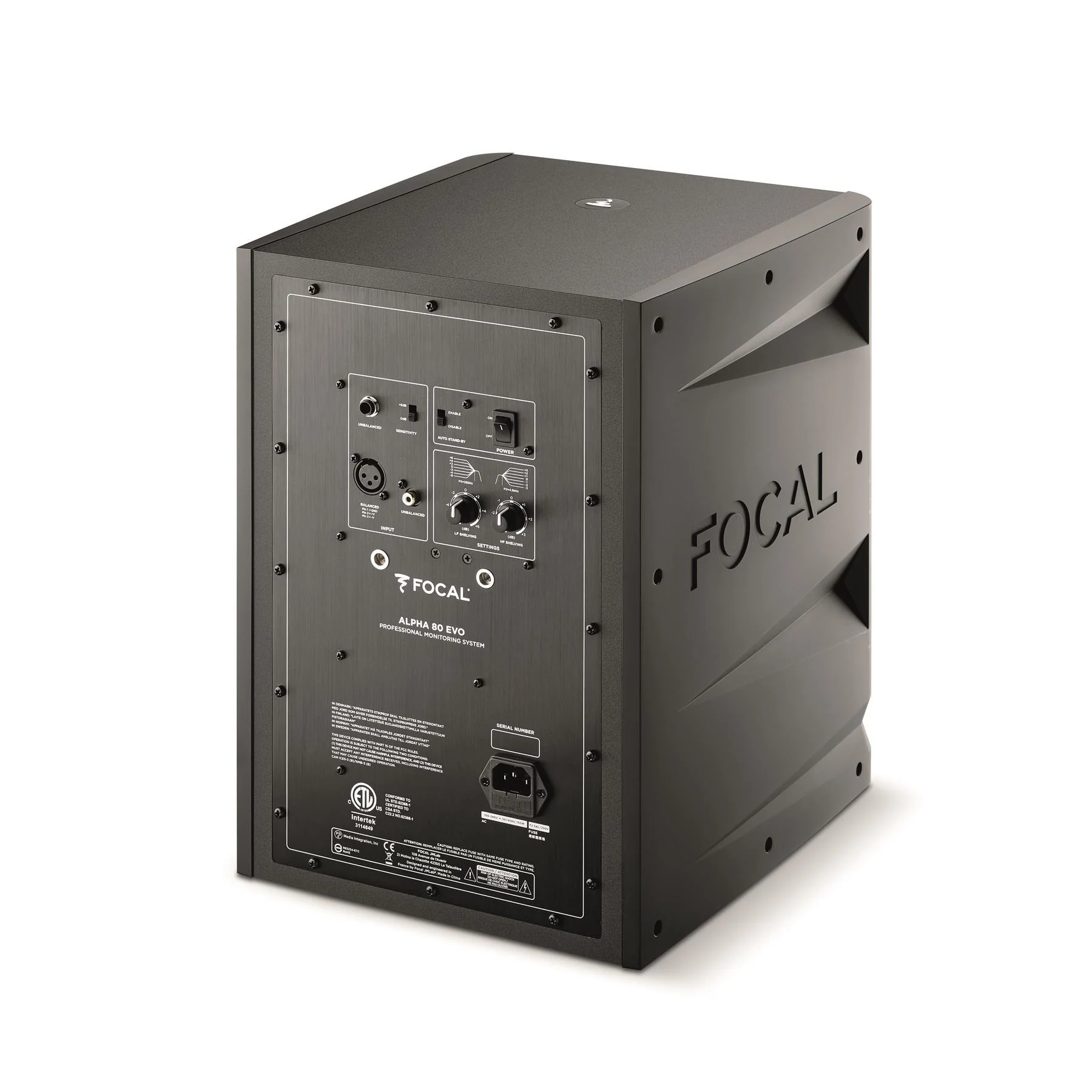Focal Alpha 80 Evo 115W Powered 2-way Studio Reference Monitor - Image 3