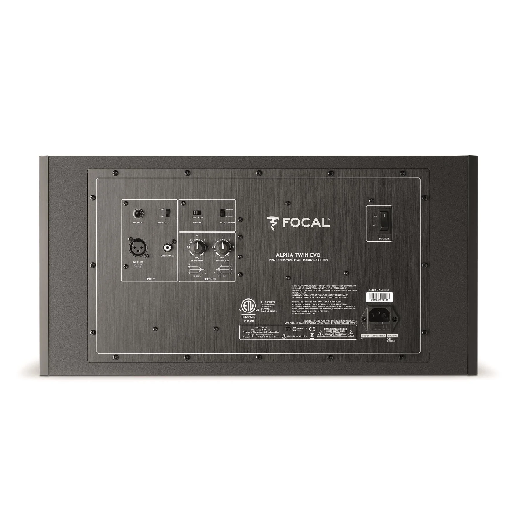 Focal Alpha Twin Evo Dual 6.5-inch Powered Studio Monitor - Image 4