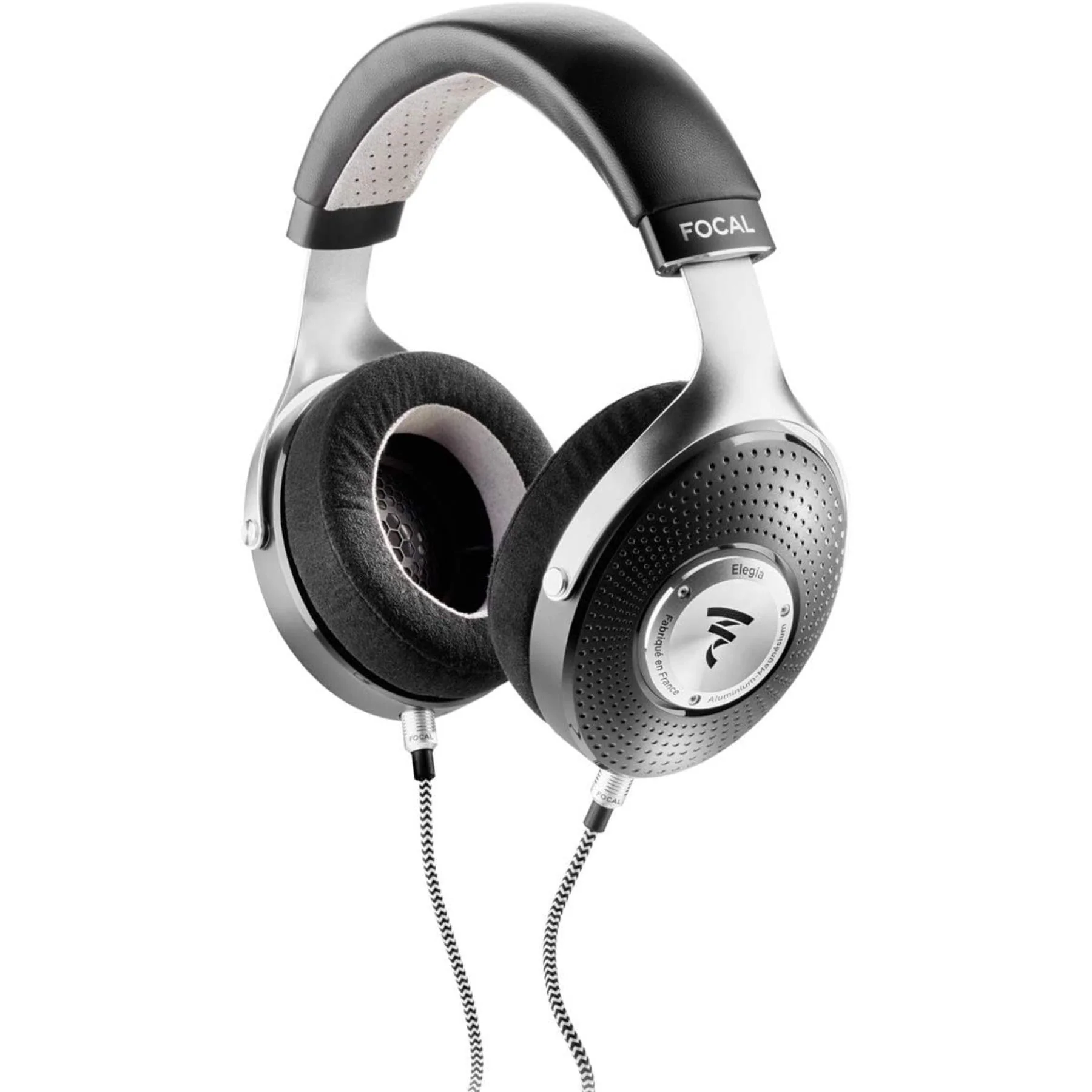 Focal Elegia Audiophile Circum-Aural Closed-Back Over-Ear Headphones (Black/Silver) - Image 2