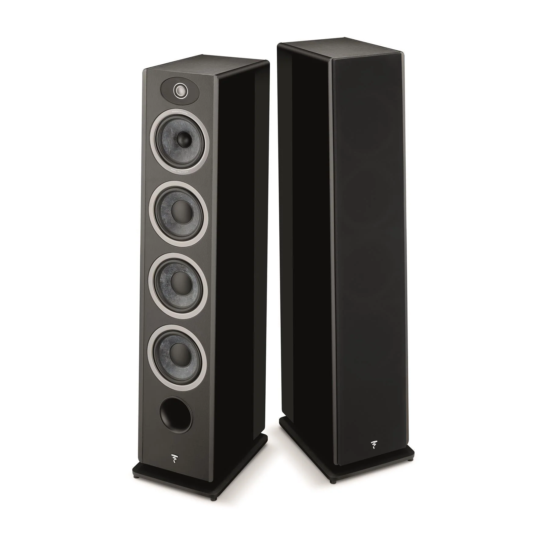Focal Omada N3 Floorstanding Speaker – Triple Slatefiber Woofers