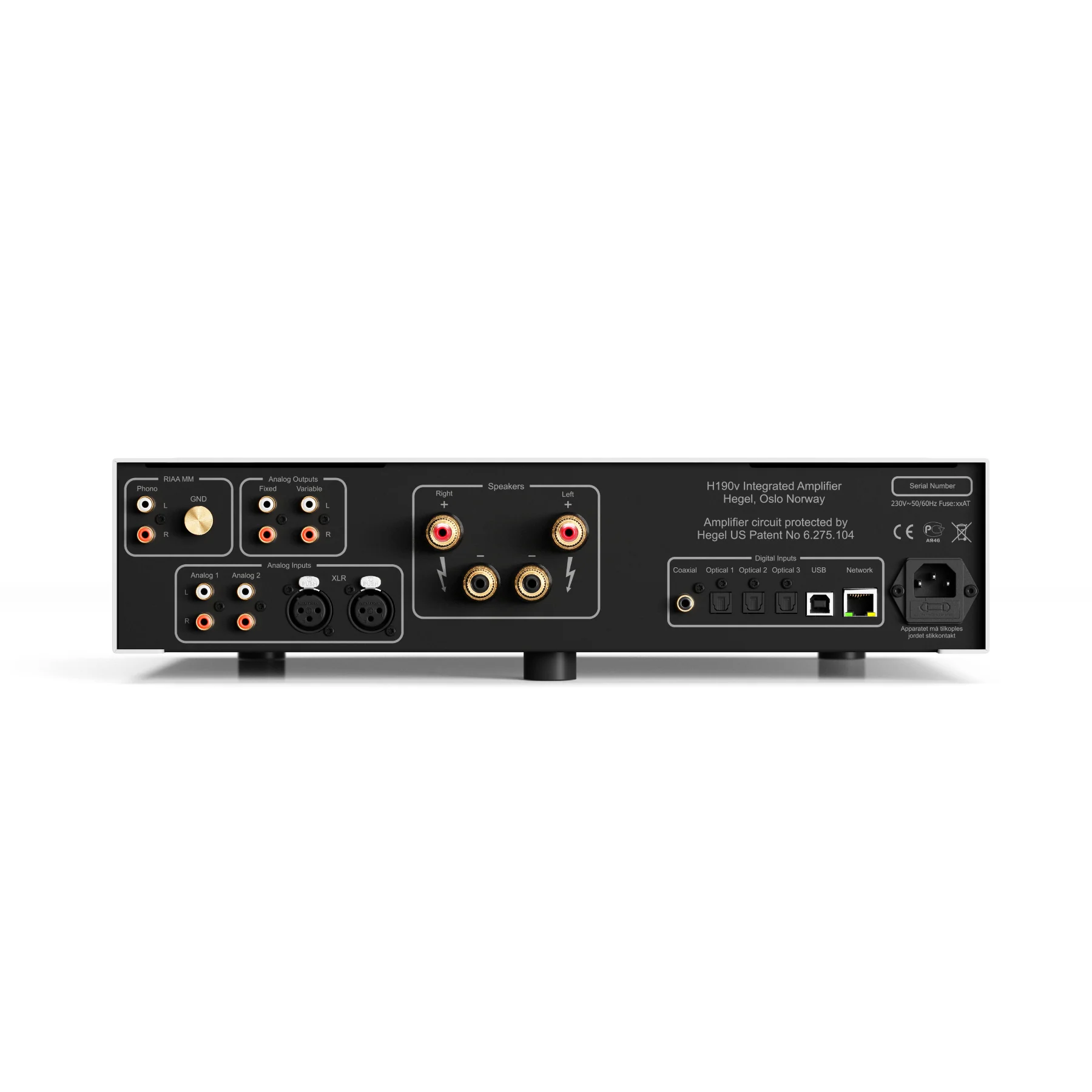 Hegel H190v Integrated Amp/Streamer - Clearance / Open Box - Image 5