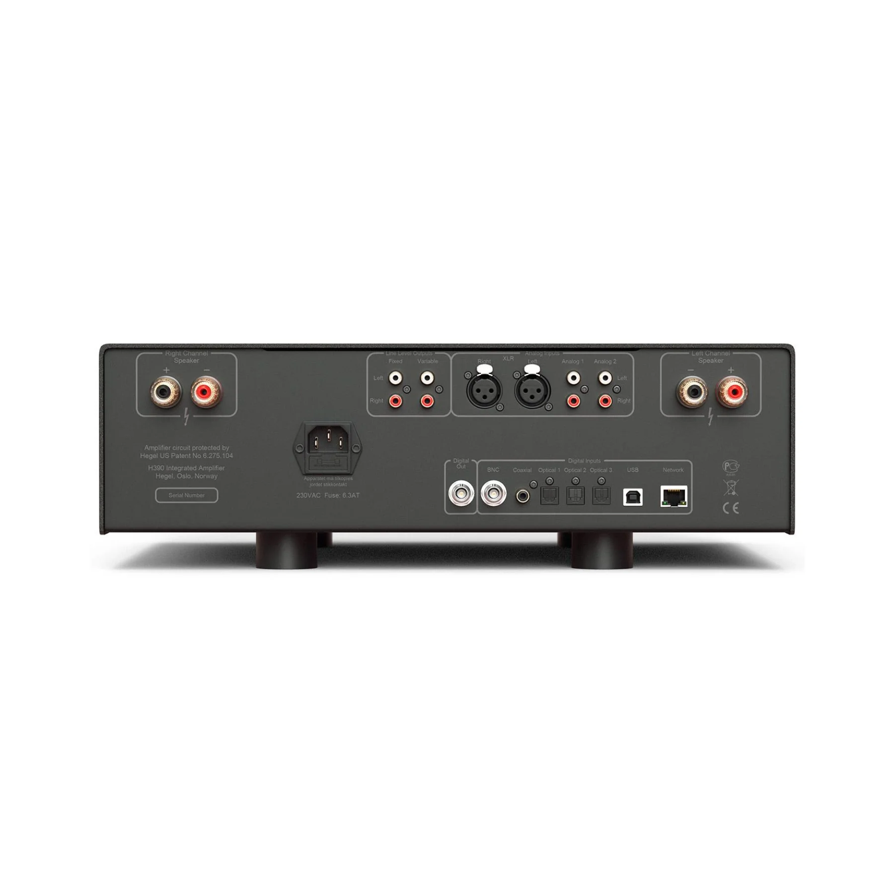 Hegel H390 - Streaming Integrated Amplifier - Clearance / Open Box - Image 2