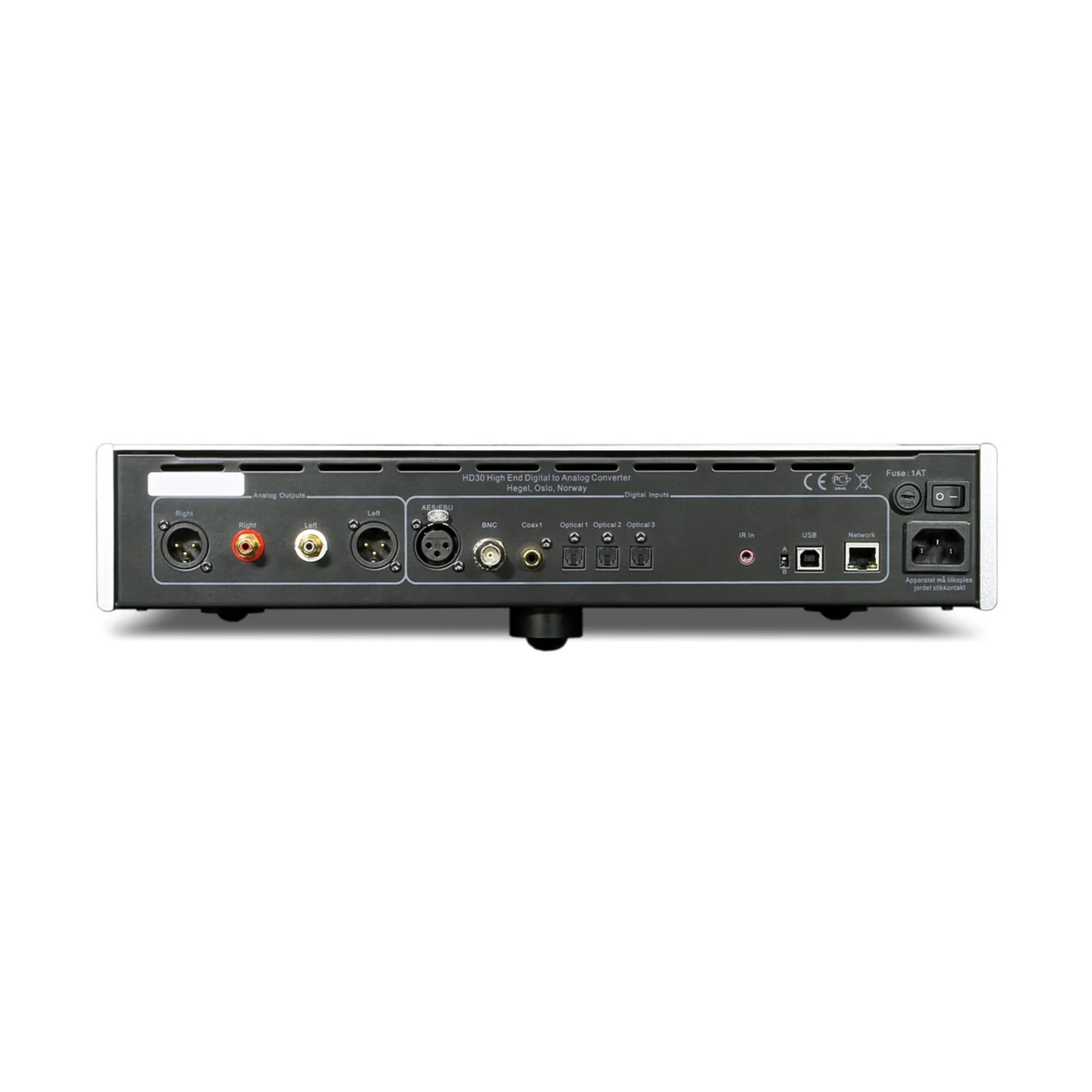 Hegel HD30 DAC/Preamplifier - Black UESD BY REVIEWER - Image 2
