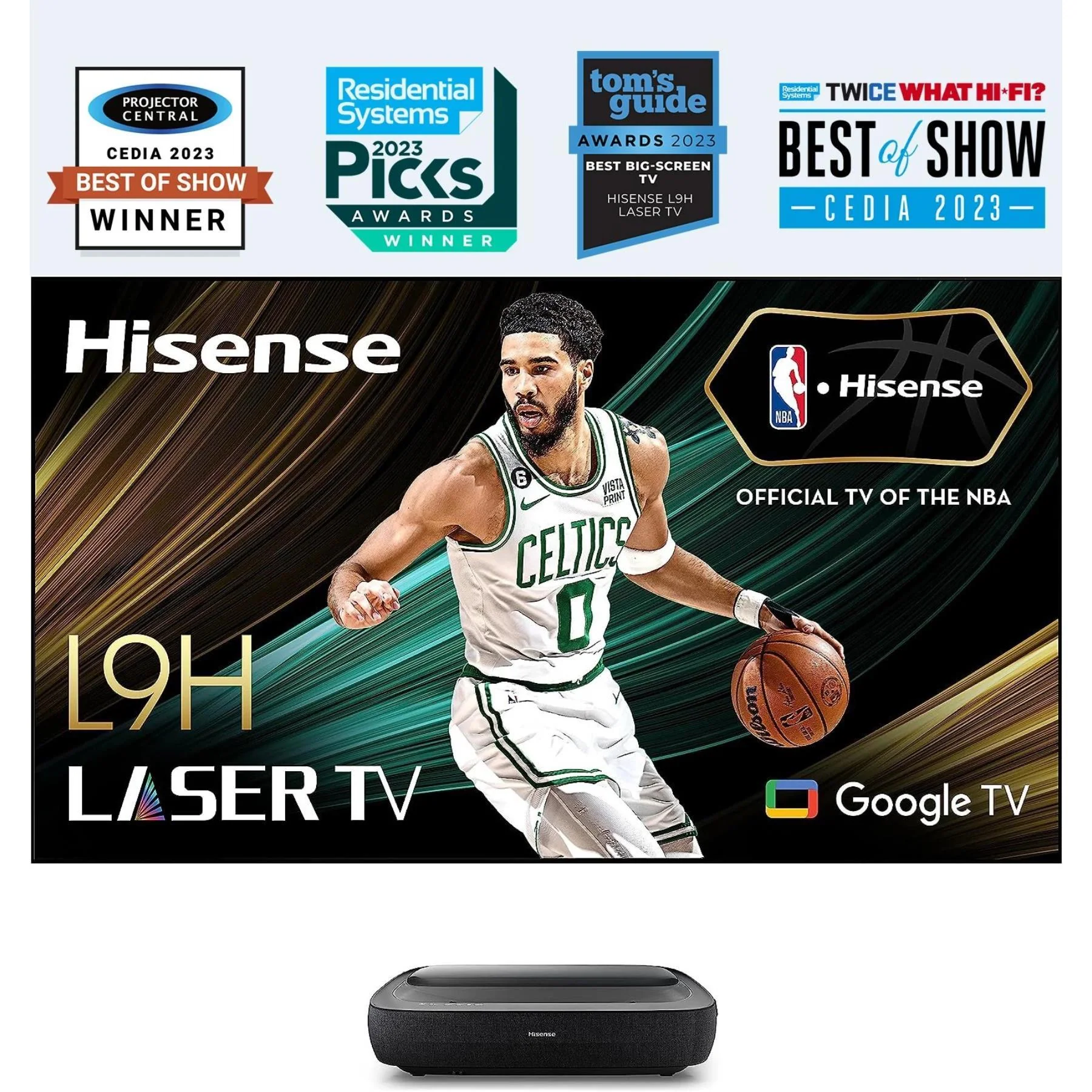 Hisense 100" L9 Series 4K TriChroma Laser TV - 100L9H-CINE100A - Image 2