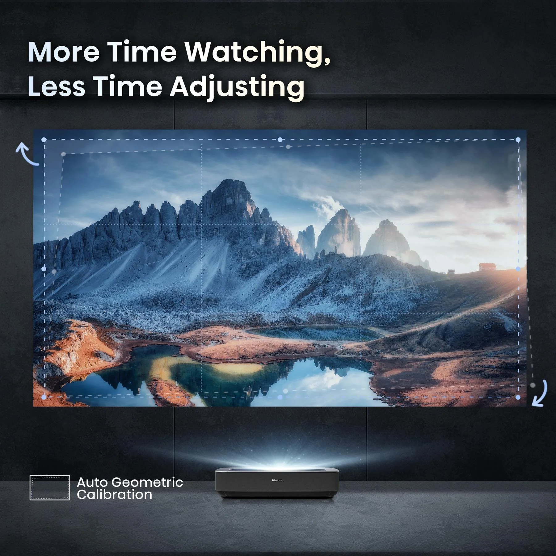 Hisense PL1 4K Ultra Short Throw Laser Cinema Projector - Image 8