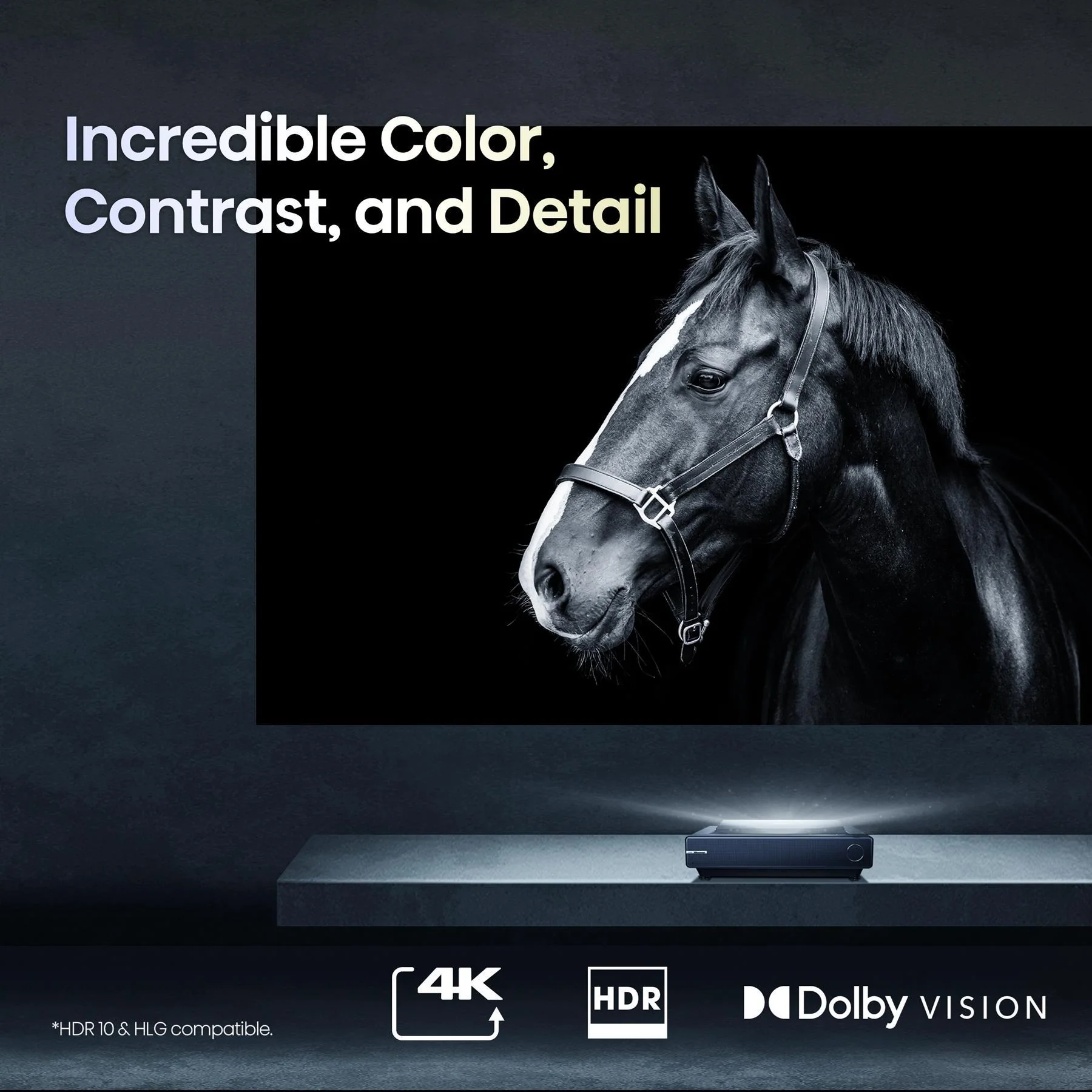 Hisense PX2-PRO TriChroma Ultra Short Throw 4K Laser Cinema Projector - Image 6