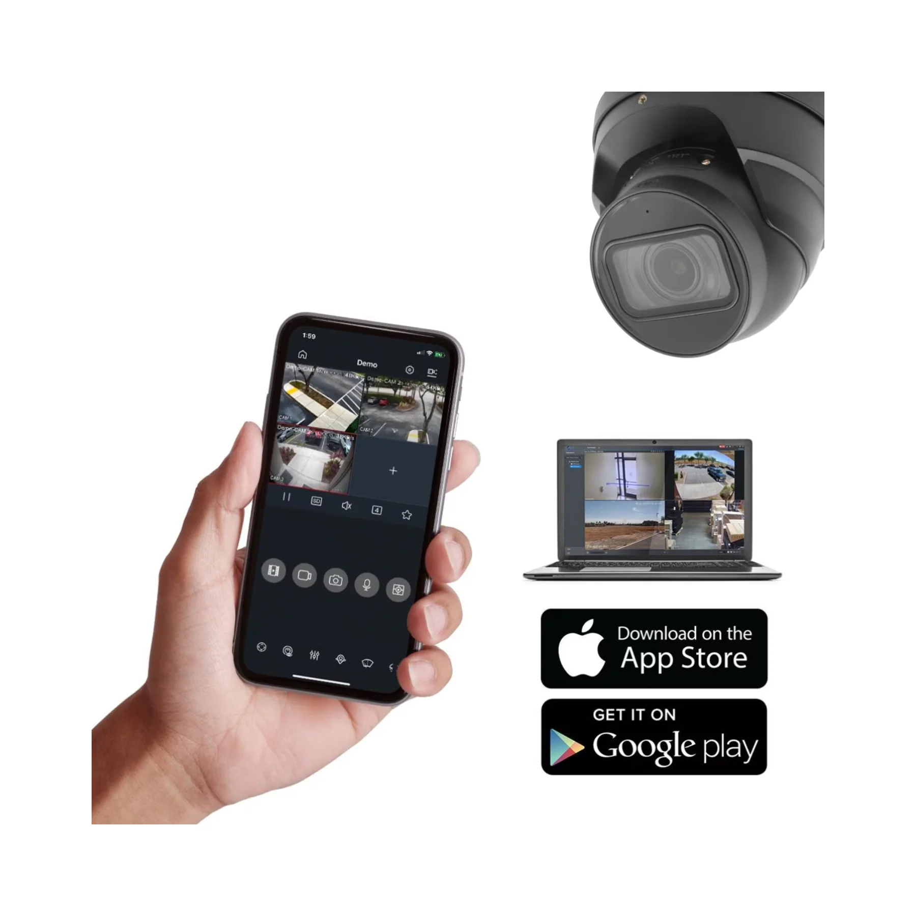 IC Realtime IPEL-E80V-IRB3 - 8MP Starlight Eyeball Network Camera - Clearance / Open Box - Image 8