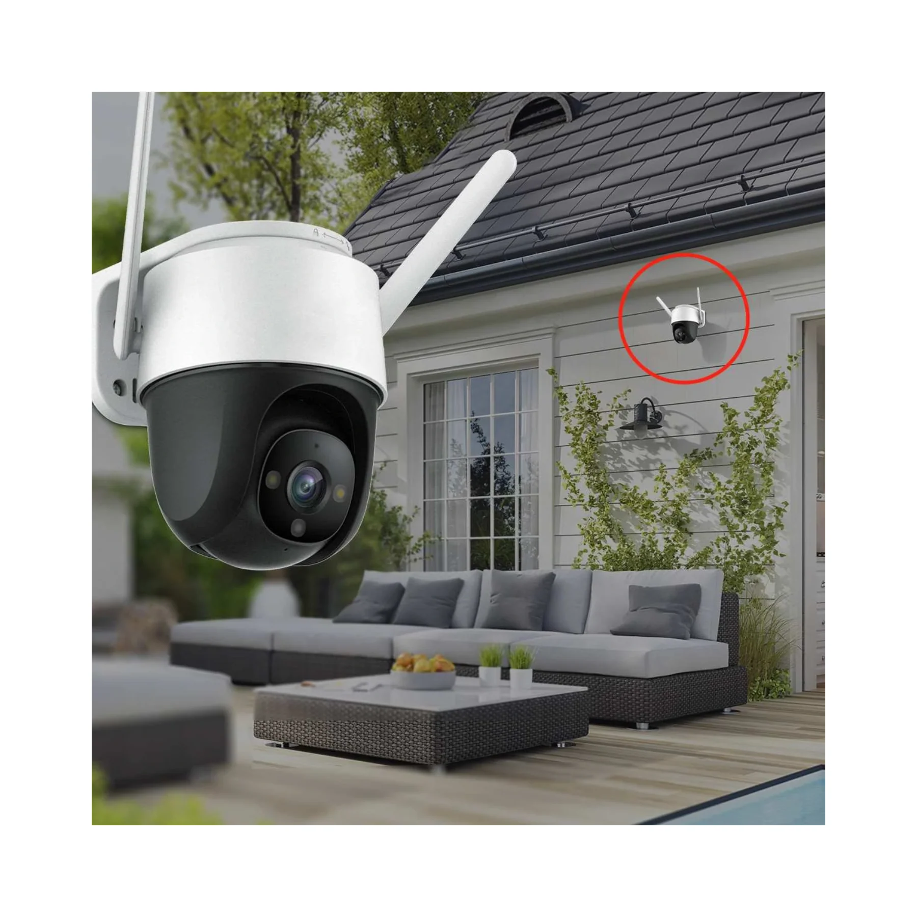 IC Realtime ORB-OUTDOOR - 360° WiFi Security Camera - Clearance / Open Box - Image 8