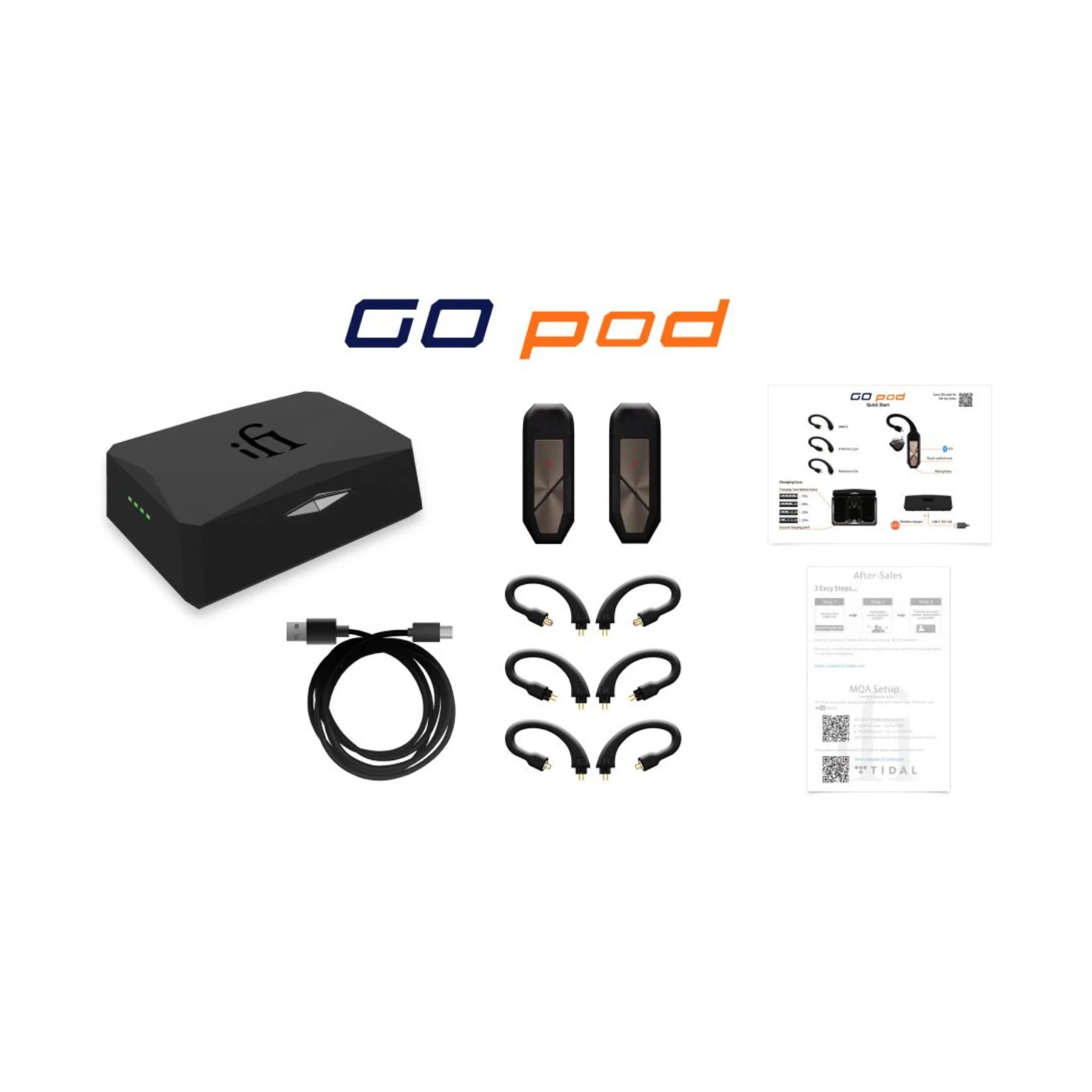 iFi Audio Go Pod Portable IEM Bluetooth DAC/AMP (Unit Only) - Clearance / Open Box - Image 5