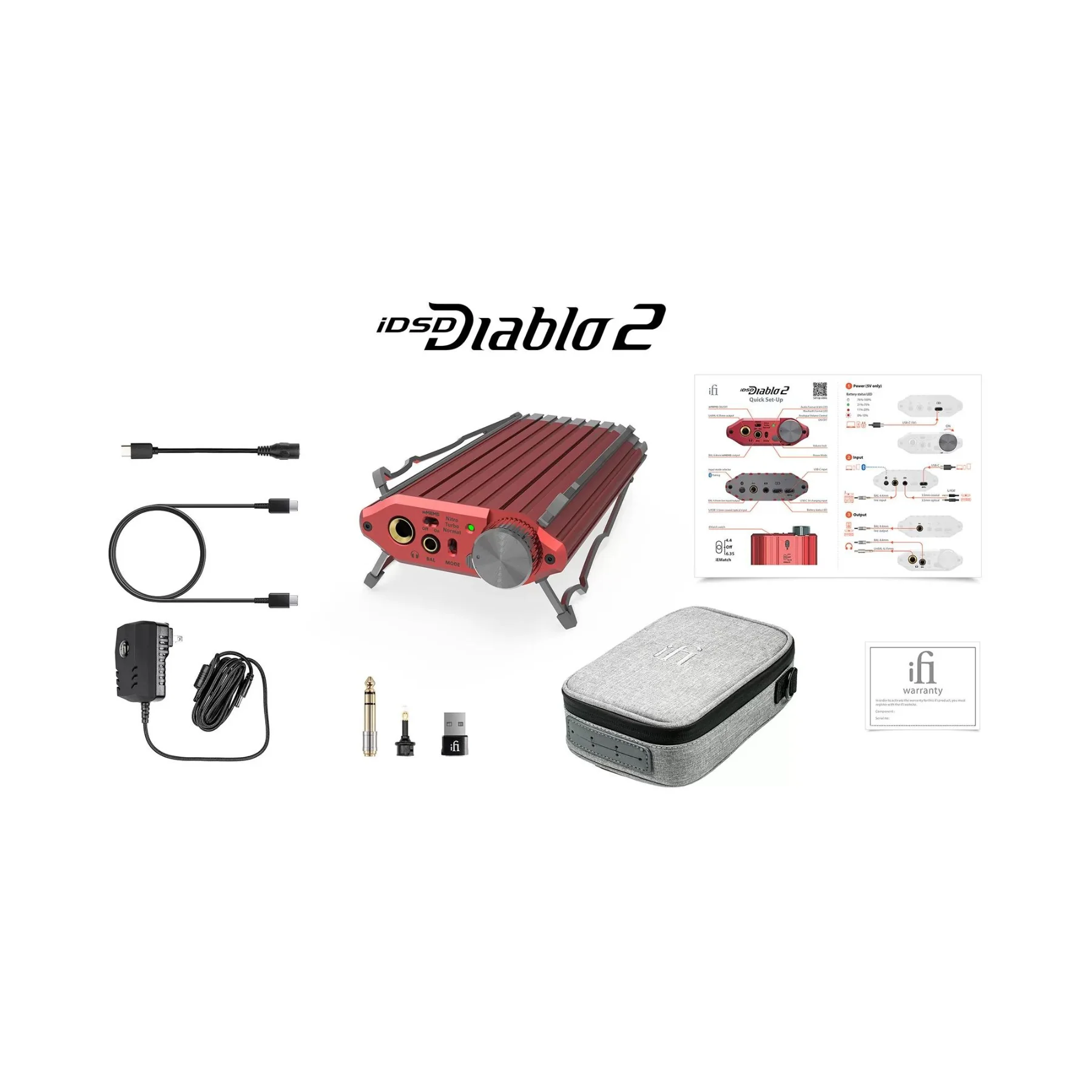 iFi Audio iDSD Diablo 2 Portable DAC/AMP - Clearance / Open Box - Image 6