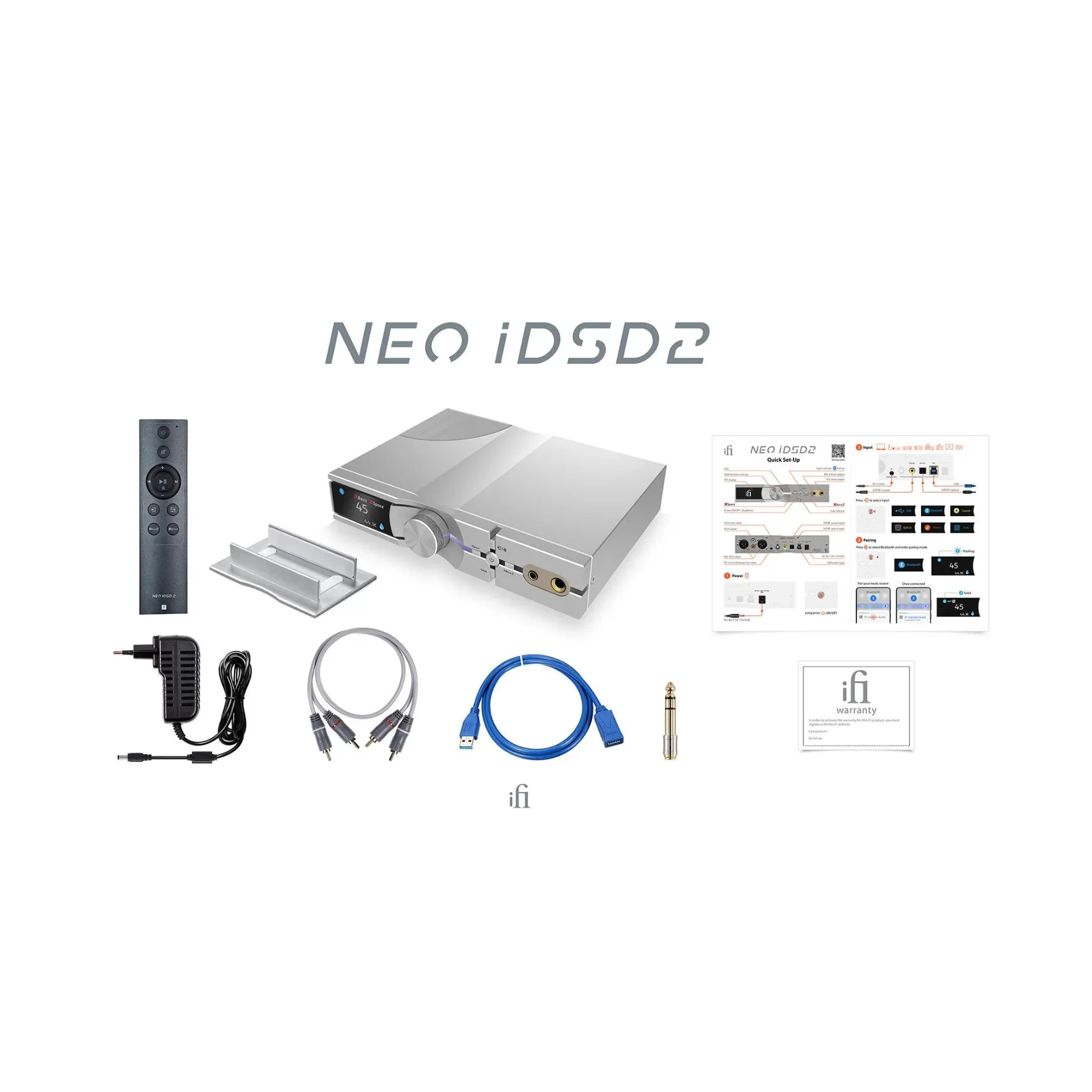 iFi Audio Neo IDSD 2 Desktop Lossless BT DAC/AMP - Clearance / Open Box - Image 7