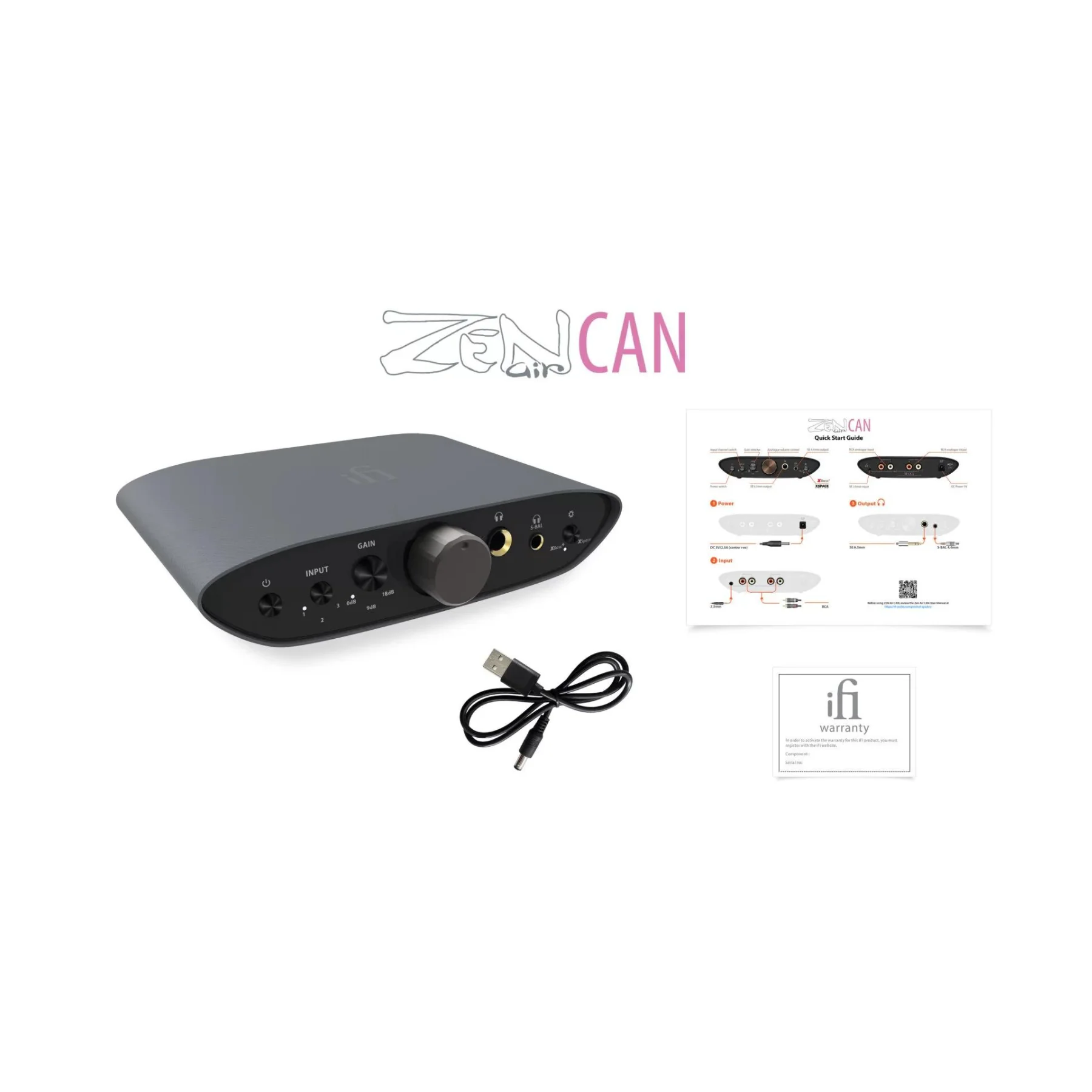 iFi Audio Zen Air Can Desktop Headphone Amplifier - Clearance / Open Box - Image 6