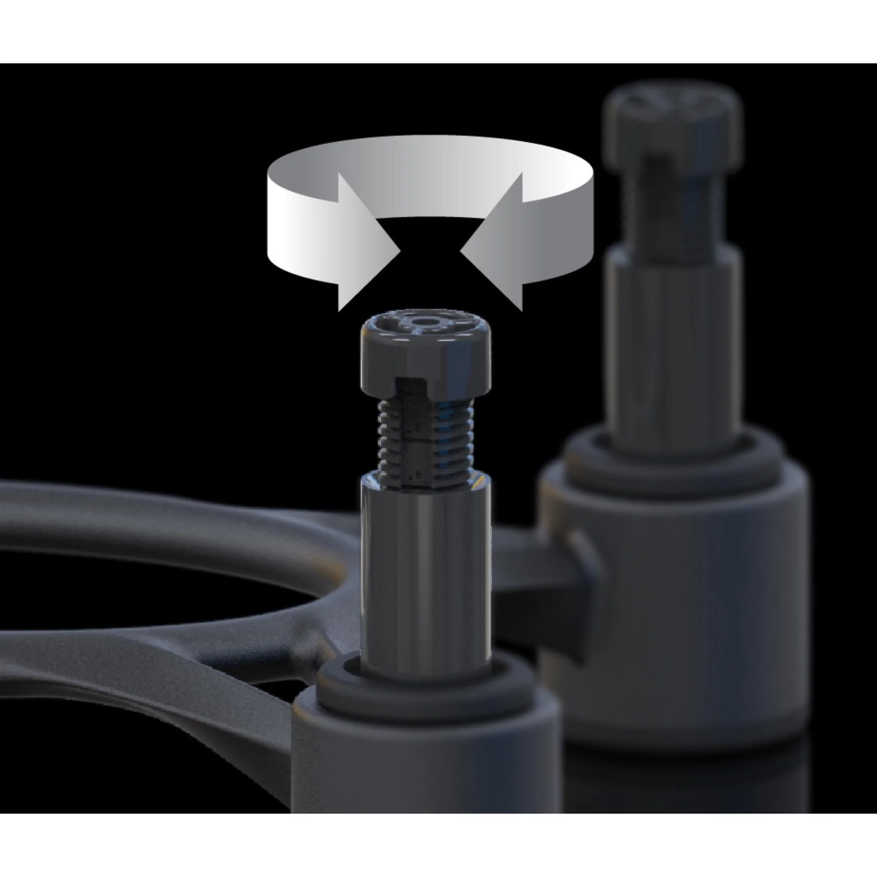 IsoAcoustics Aperta 200 Speaker Isolation Stands - Pair - Image 13