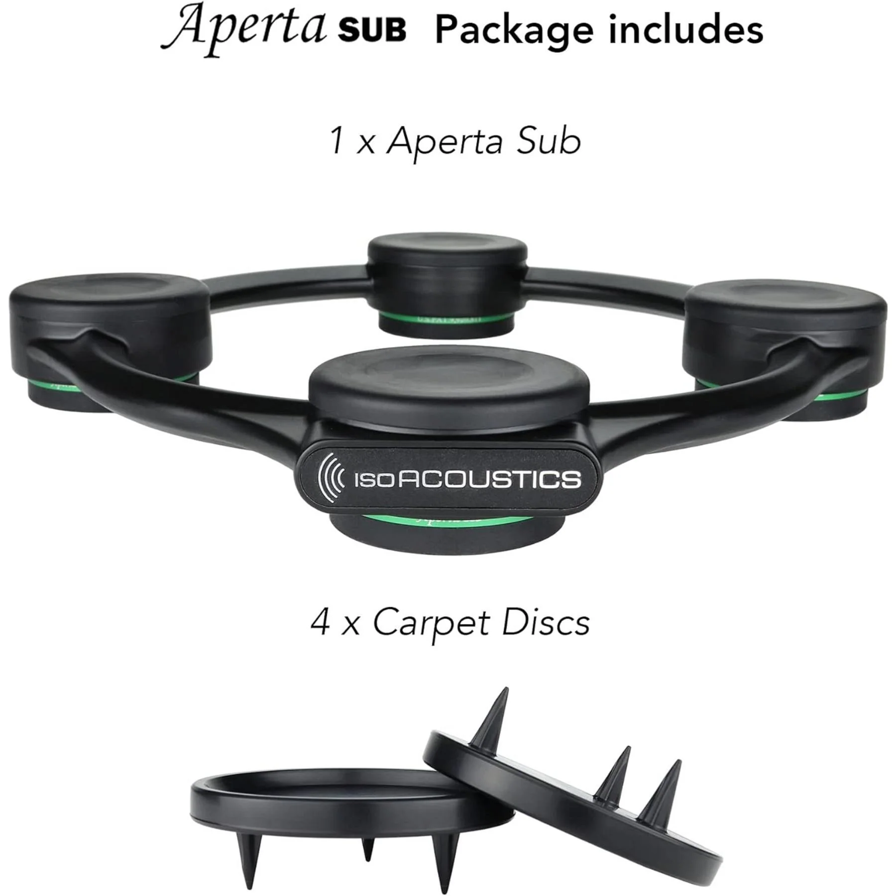IsoAcoustics Aperta SUB Subwoofer Isolation Stand - Image 4