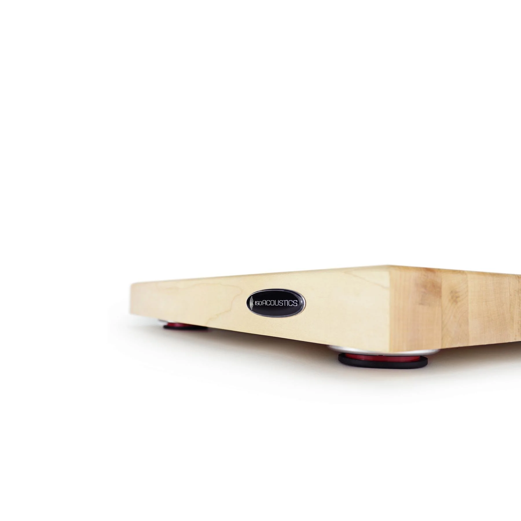 IsoAcoustics DELOS Series Turntable Isolation Platform - Maple - Image 4