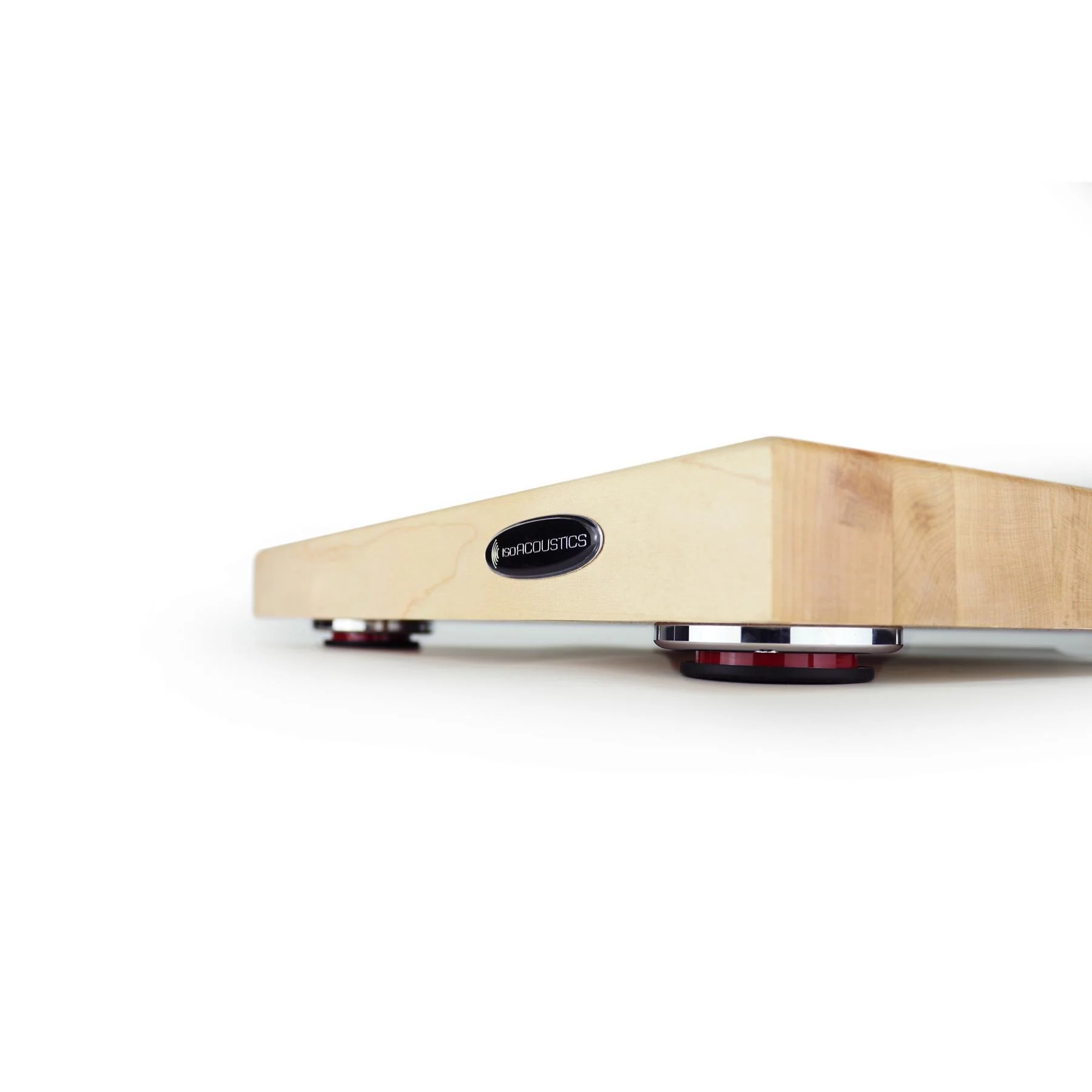 IsoAcoustics DELOS Series Turntable Isolation Platform - Maple - Image 6