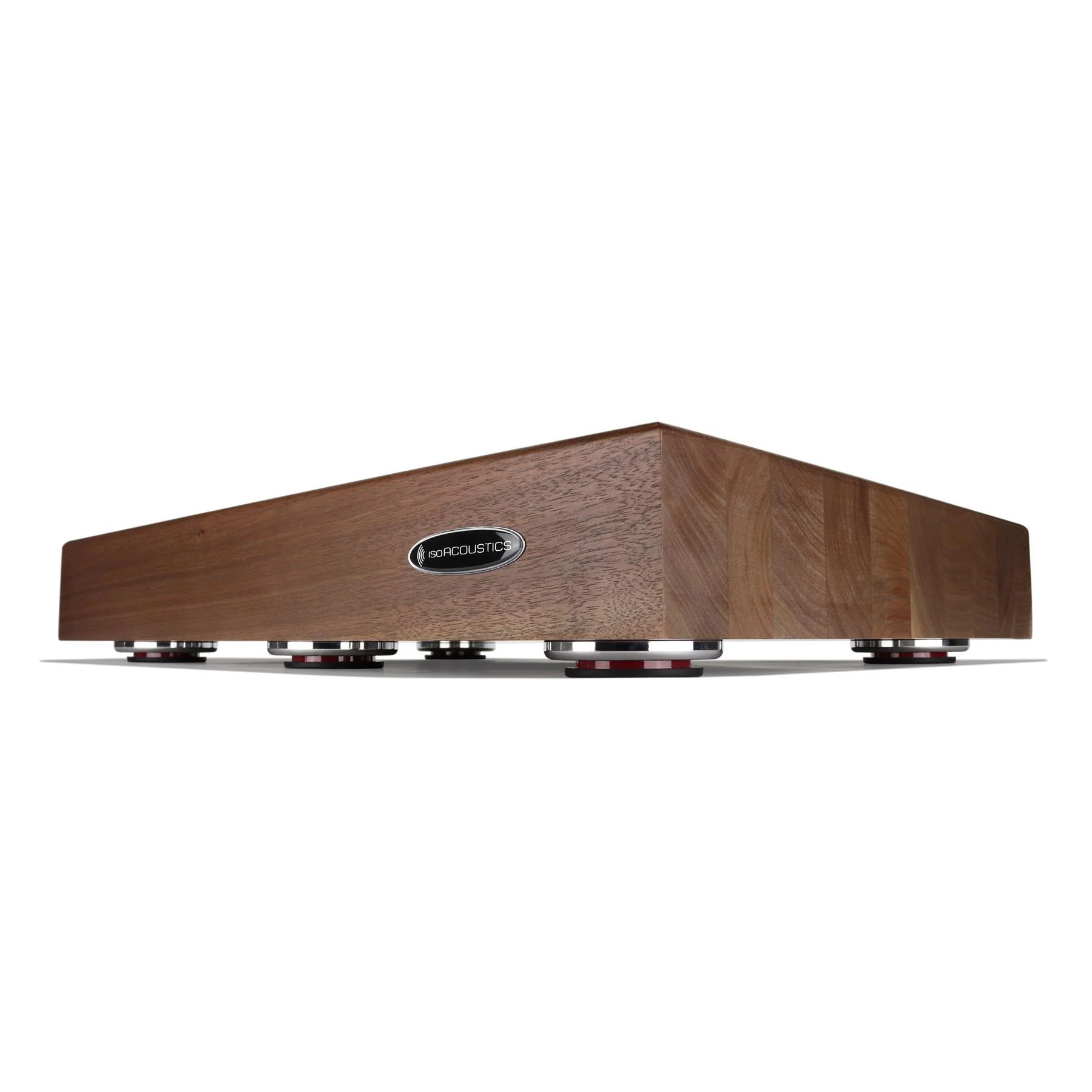 IsoAcoustics DELOS Series Turntable Isolation Platform - Walnut - Image 3