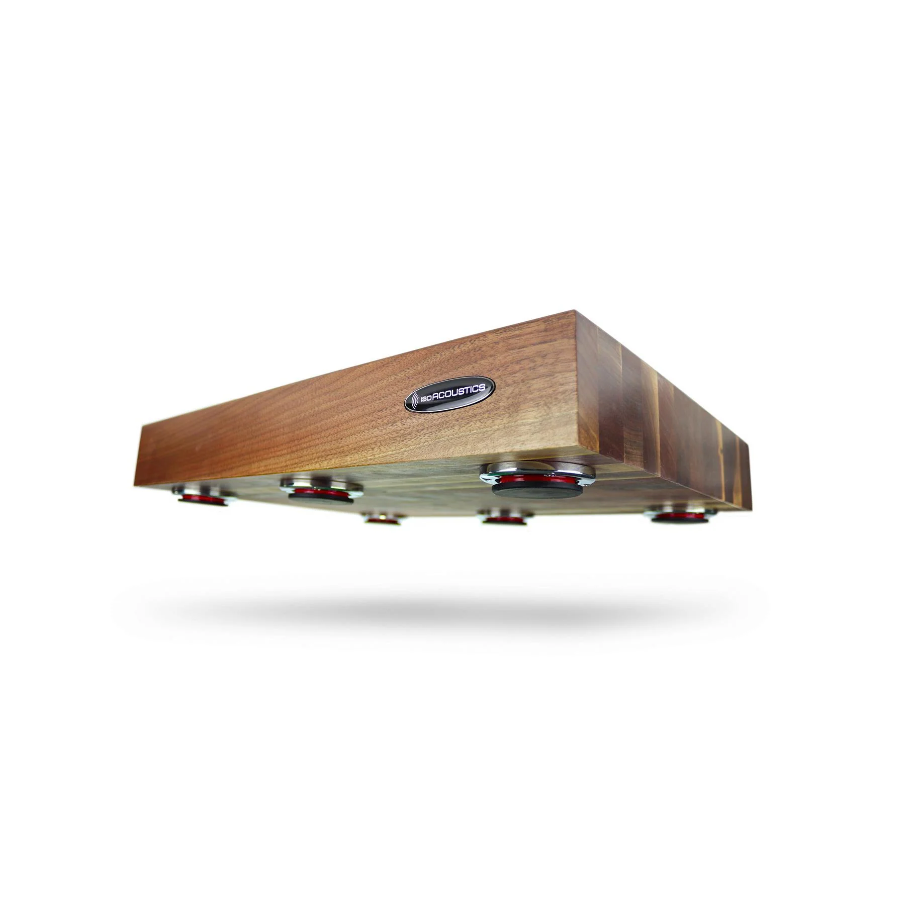 IsoAcoustics DELOS Series Turntable Isolation Platform - Walnut - Image 8