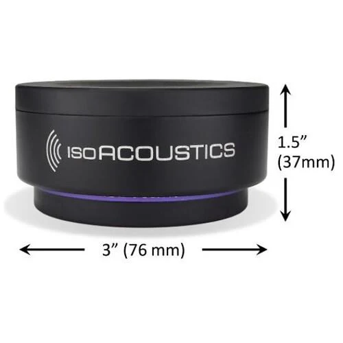 IsoAcoustics ISO-PUCK 76 Heavy-Weight Modular Solution for Acoustic Isolation (2-Pack) - Clearance/ Open Box - Image 2