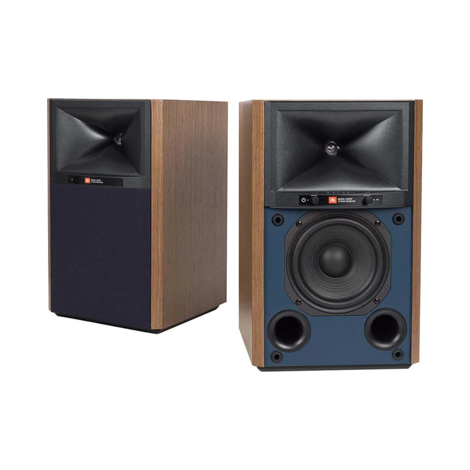 JBL 4305P Studio Monitor Powered Bookshelf Loudspeaker System (Pair) - Clearance / Open Box