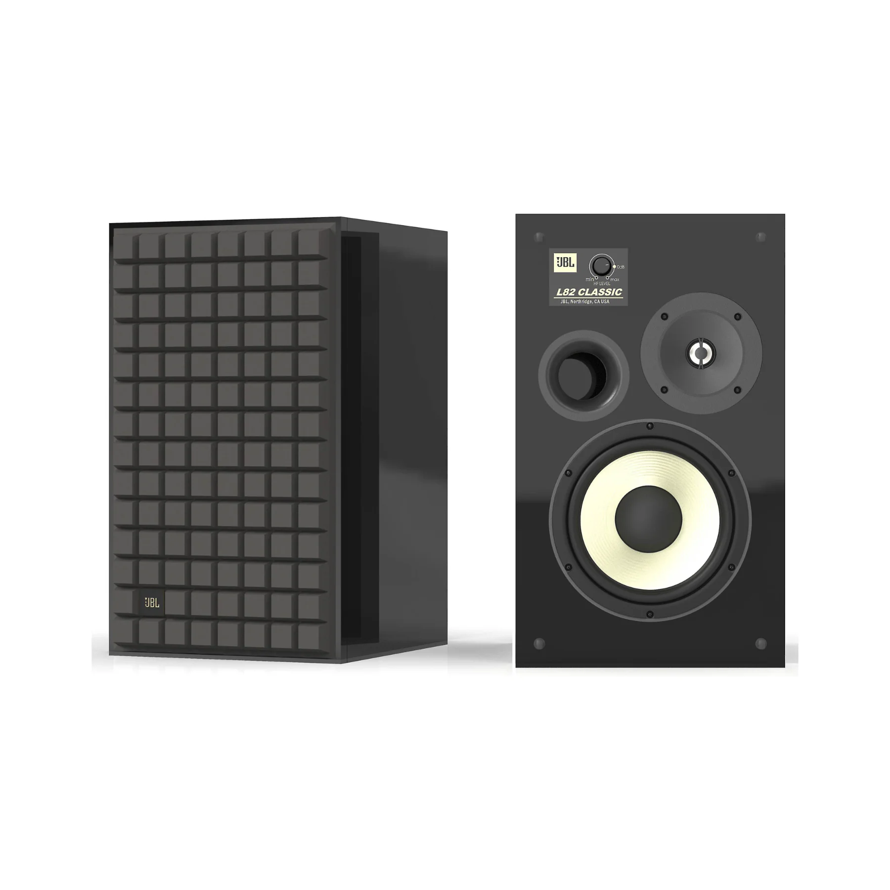 JBL L82 Classic 2-way 8" Bookshelf Loudspeakers Black Limited Edition (Pair) - Clearance / Open Box