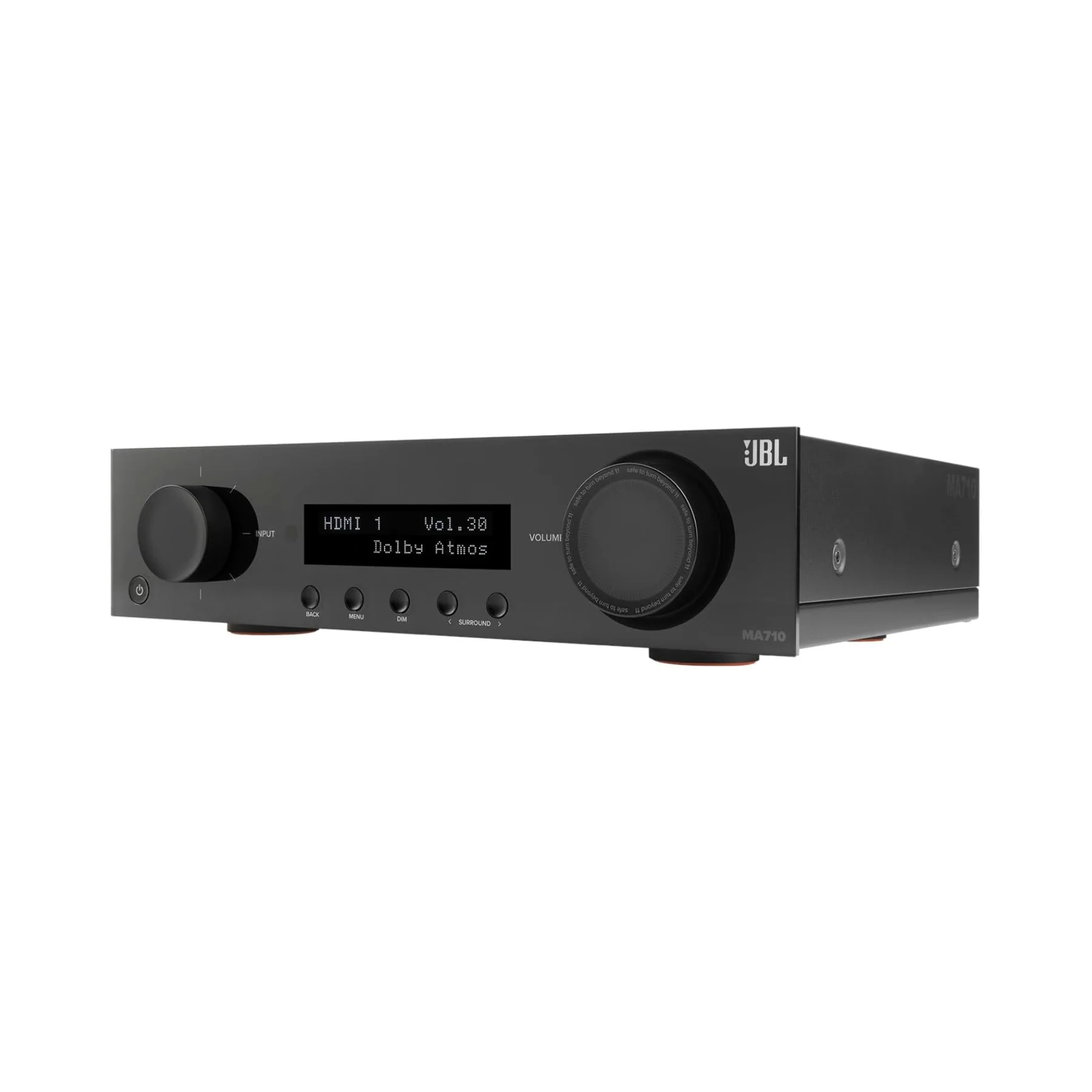 JBL MA710 7.2 Channel 8K AV Receiver (Black) - Clearance / Open Box - Image 2