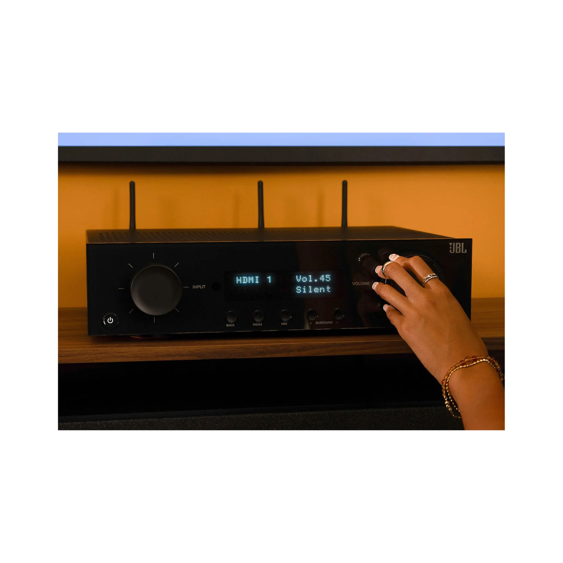 JBL MA710 7.2 Channel 8K AV Receiver (Black) - Clearance / Open Box - Image 3