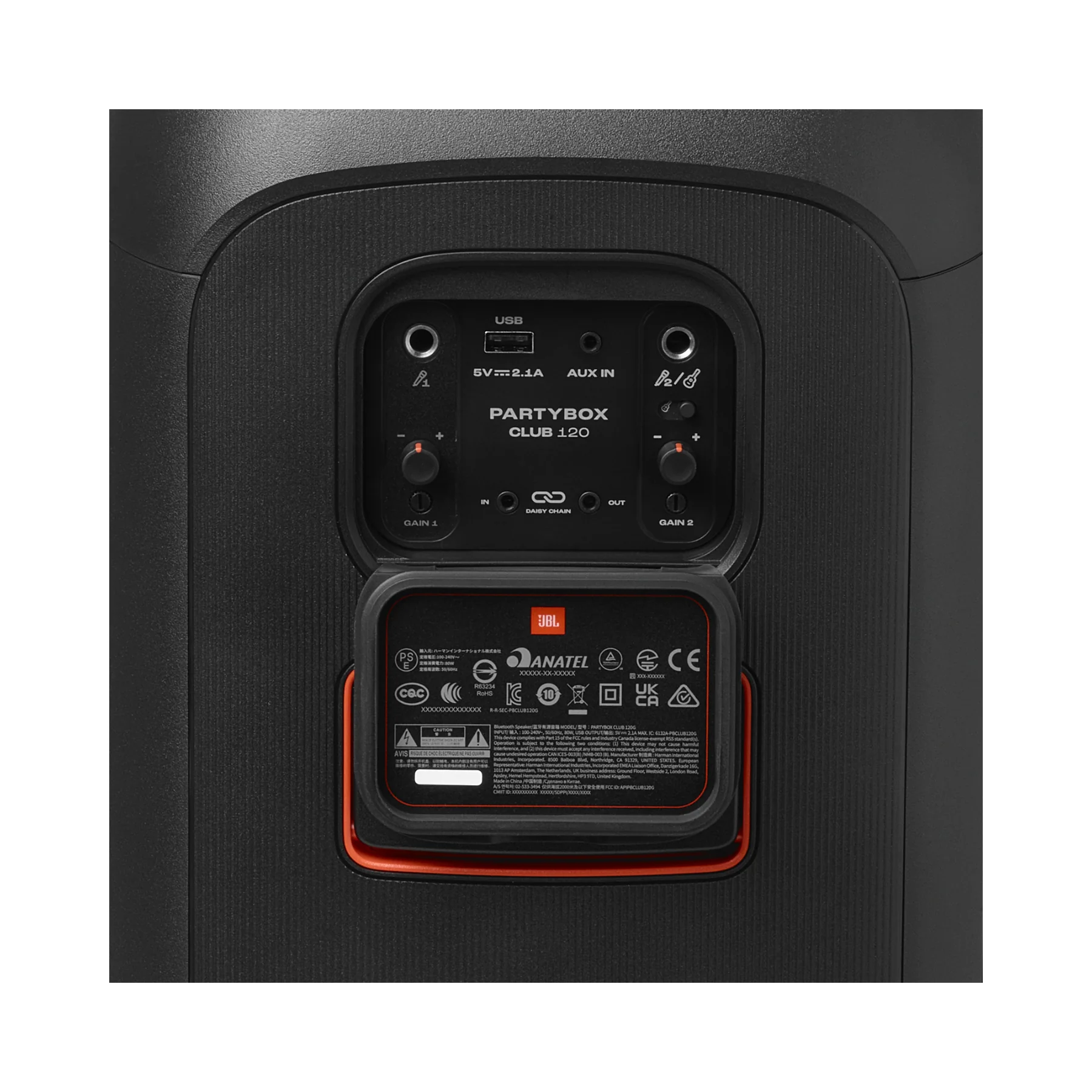 JBL PartyBox Club 120 Portable Party Speaker (Black) - Clearance / Open Box - Image 5