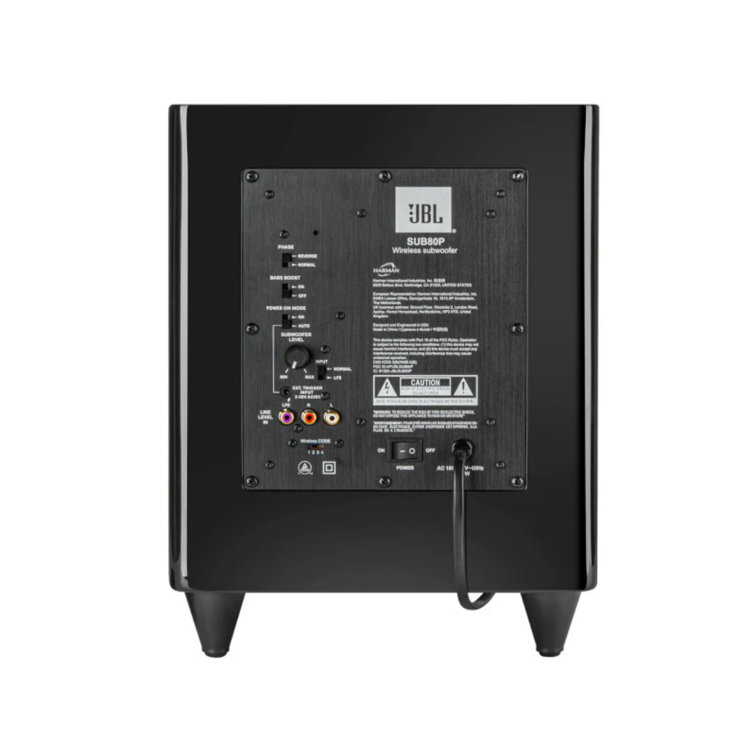 JBL SUB80P Wireless Powered Subwoofer - Clearance / Open Box - Image 3