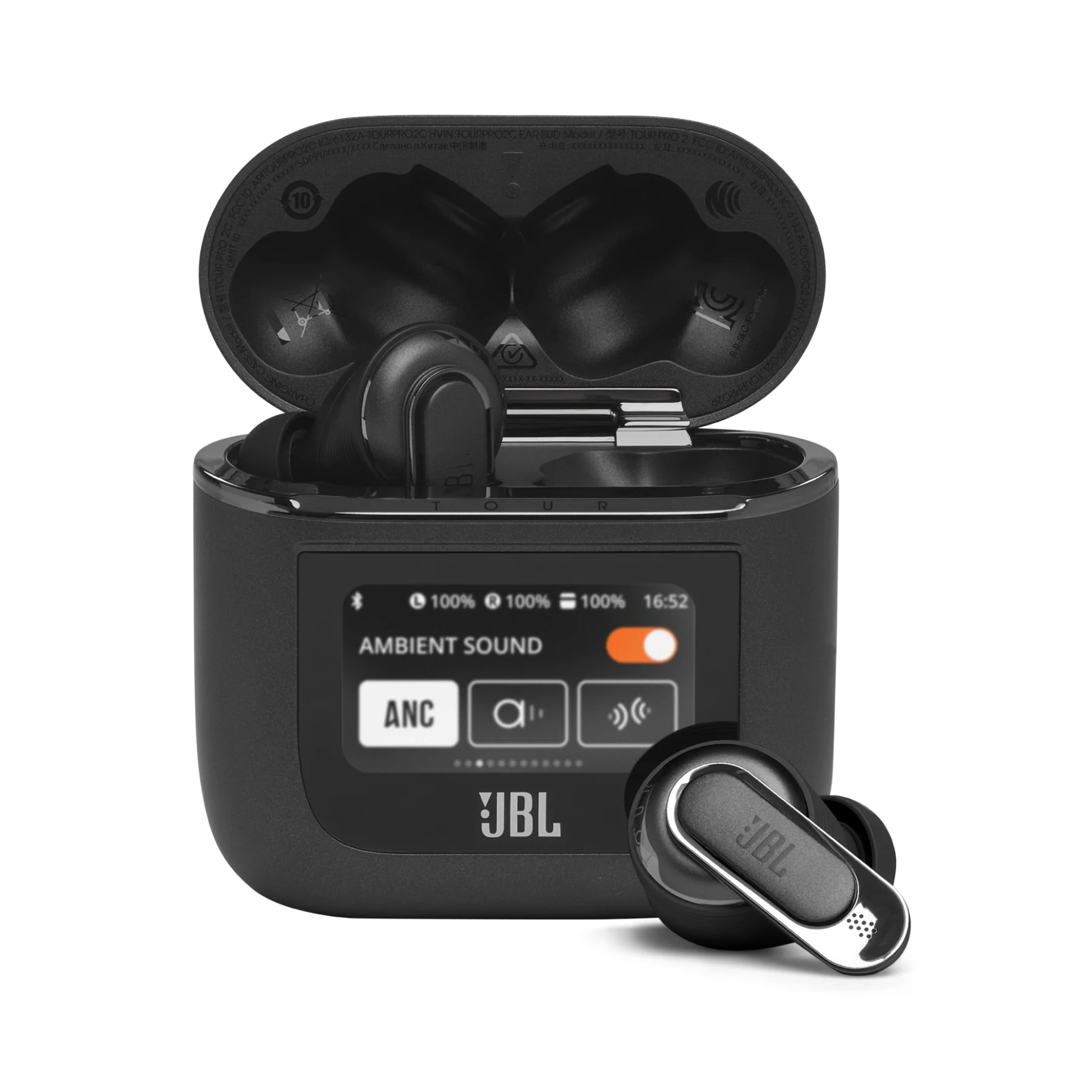 JBL Tour Pro 2 Wireless Earbuds (Black) - Clearance / Open Box
