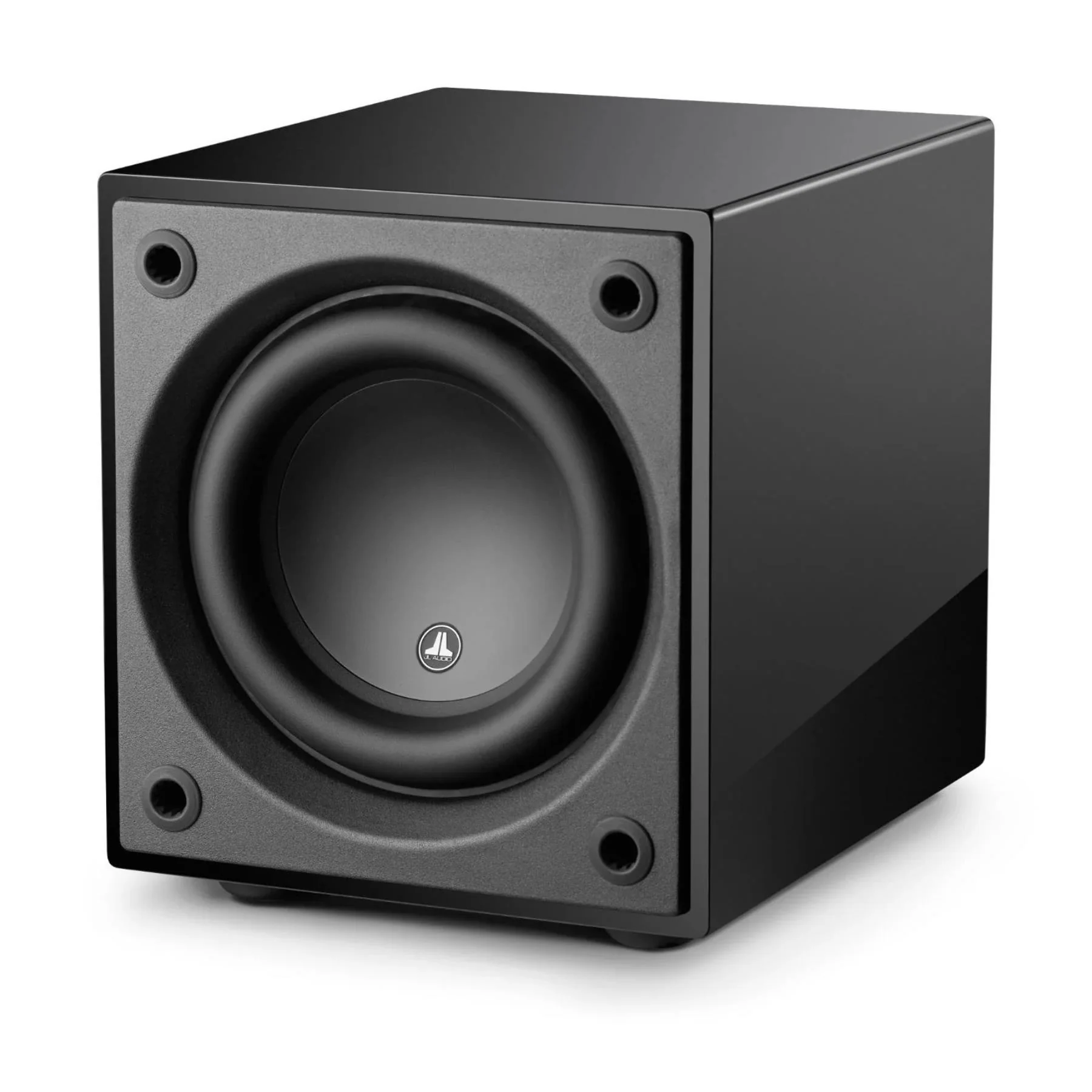 JL Audio Dominion d108-GLOSS 8-inch Powered Subwoofer - Gloss Black