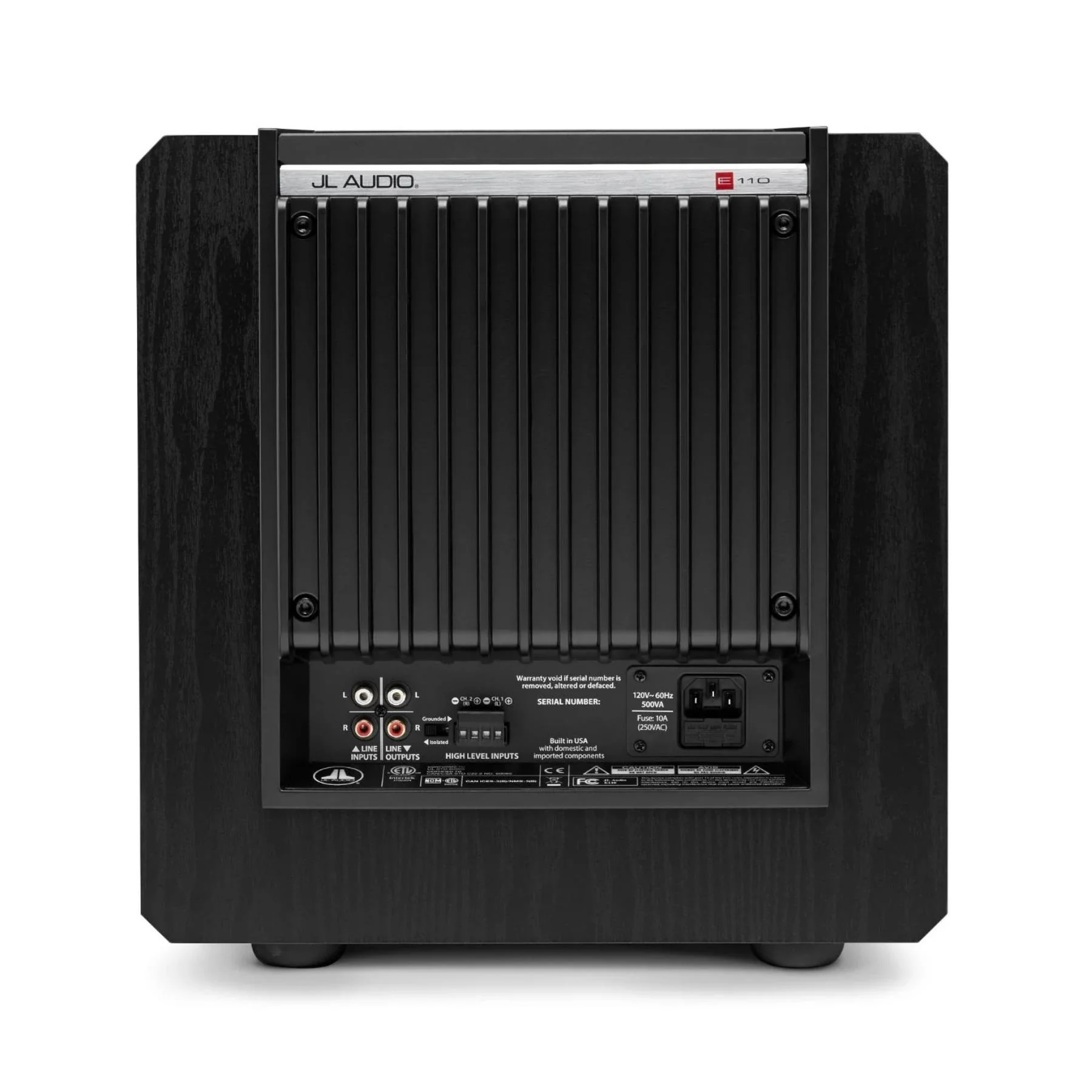 JL Audio E-Sub e110 - Black Ash - Image 7