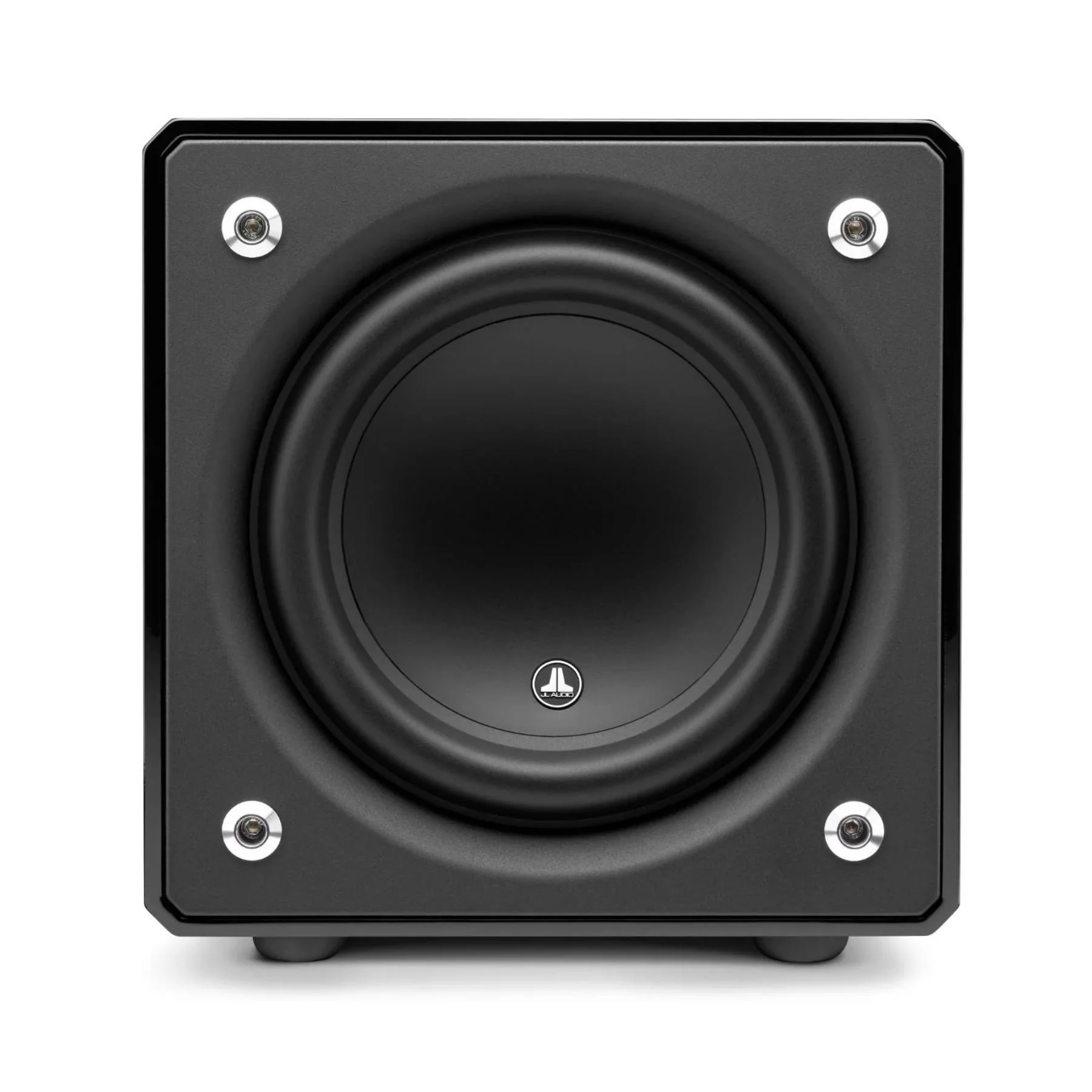 JL Audio E-Sub e110-GLOSS Gloss Black 10-inch Powered Subwoofer - Image 8