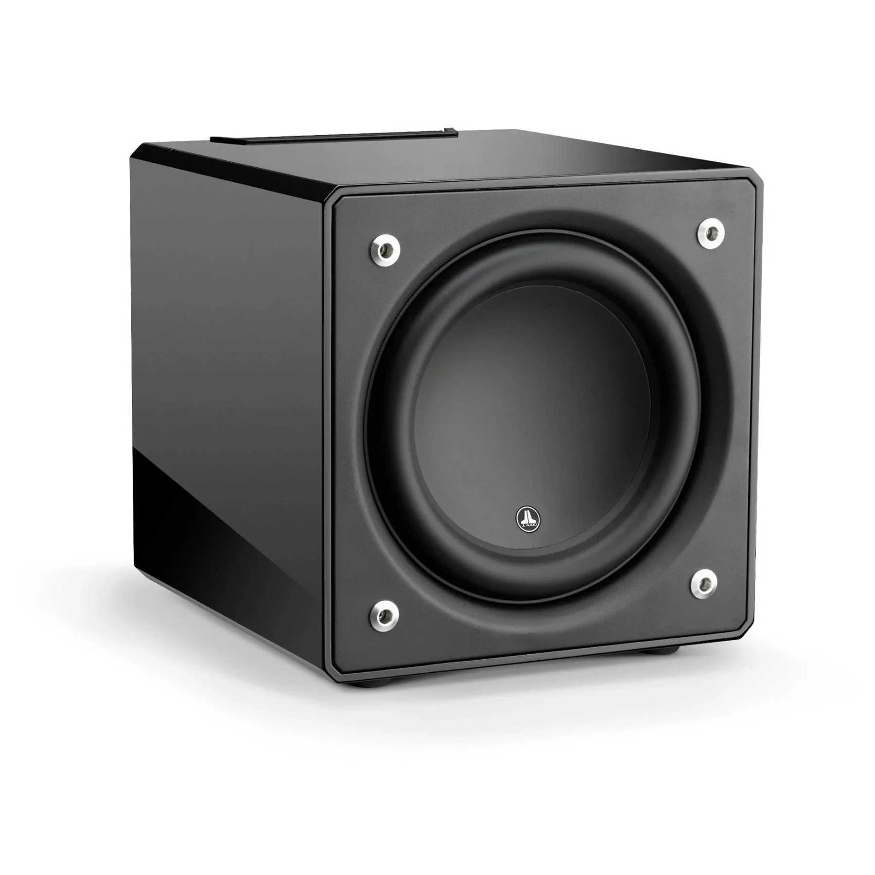JL Audio E-Sub e112-GLOSS Gloss Black 12" Powered Subwoofer - Image 3