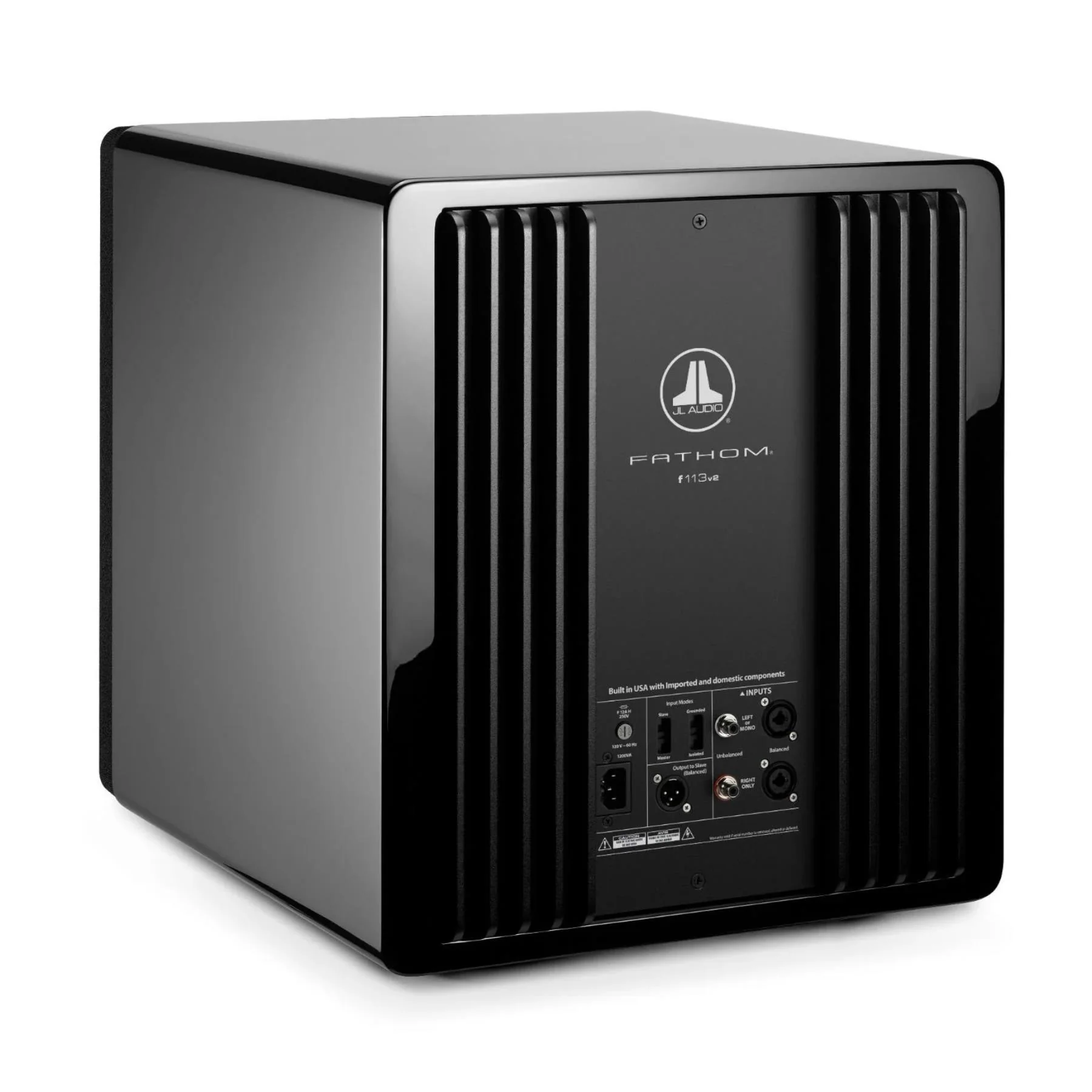 JL Audio Fathom f113v2 Gloss Black 13.5-inch Powered Subwoofer - Image 7