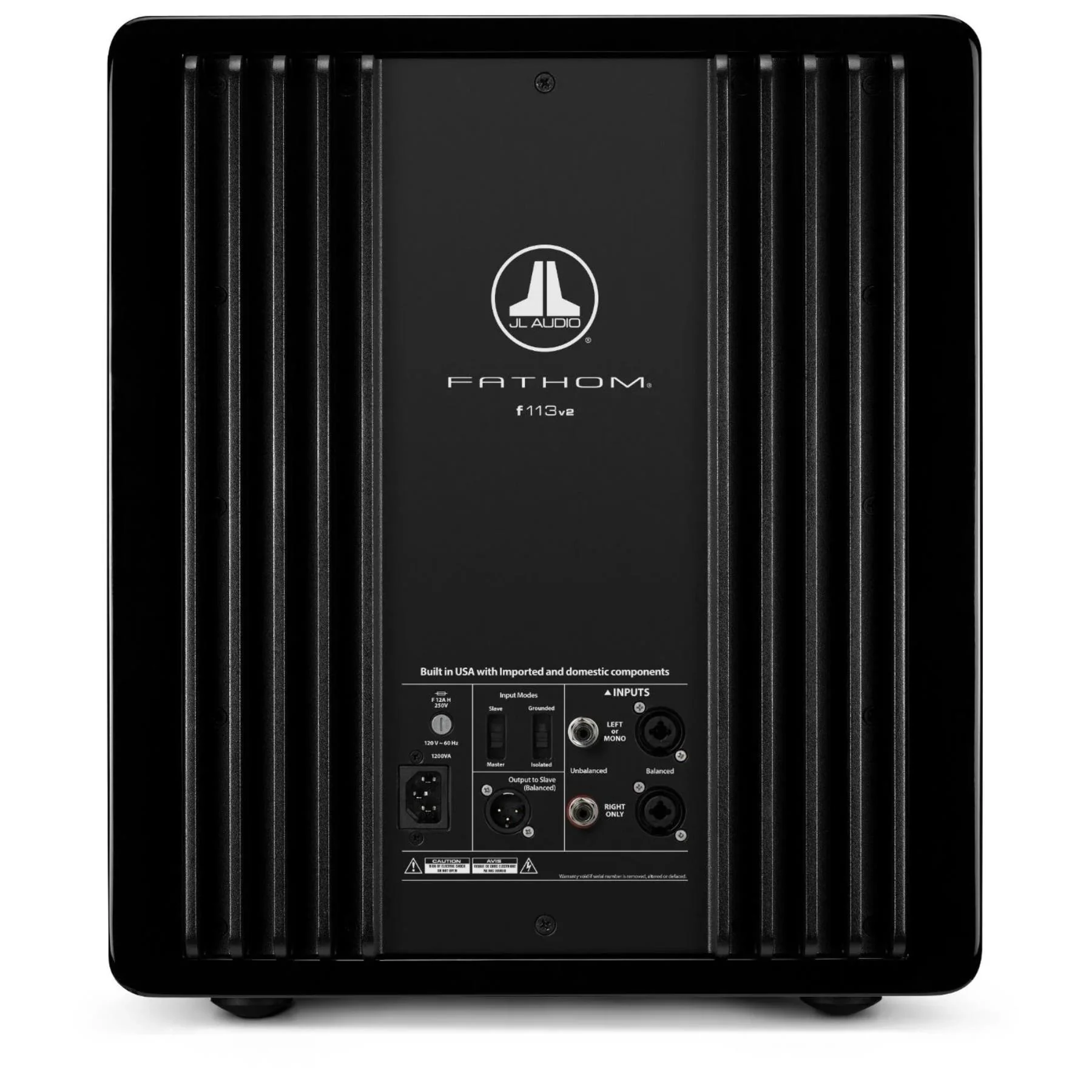 JL Audio Fathom f113v2 Gloss Black 13.5-inch Powered Subwoofer - Image 8