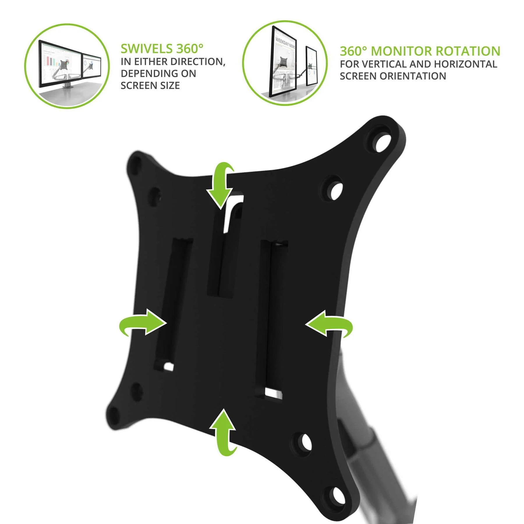 Kanto DMS2000 Dual Arm Desktop Monitor Mount - Image 8