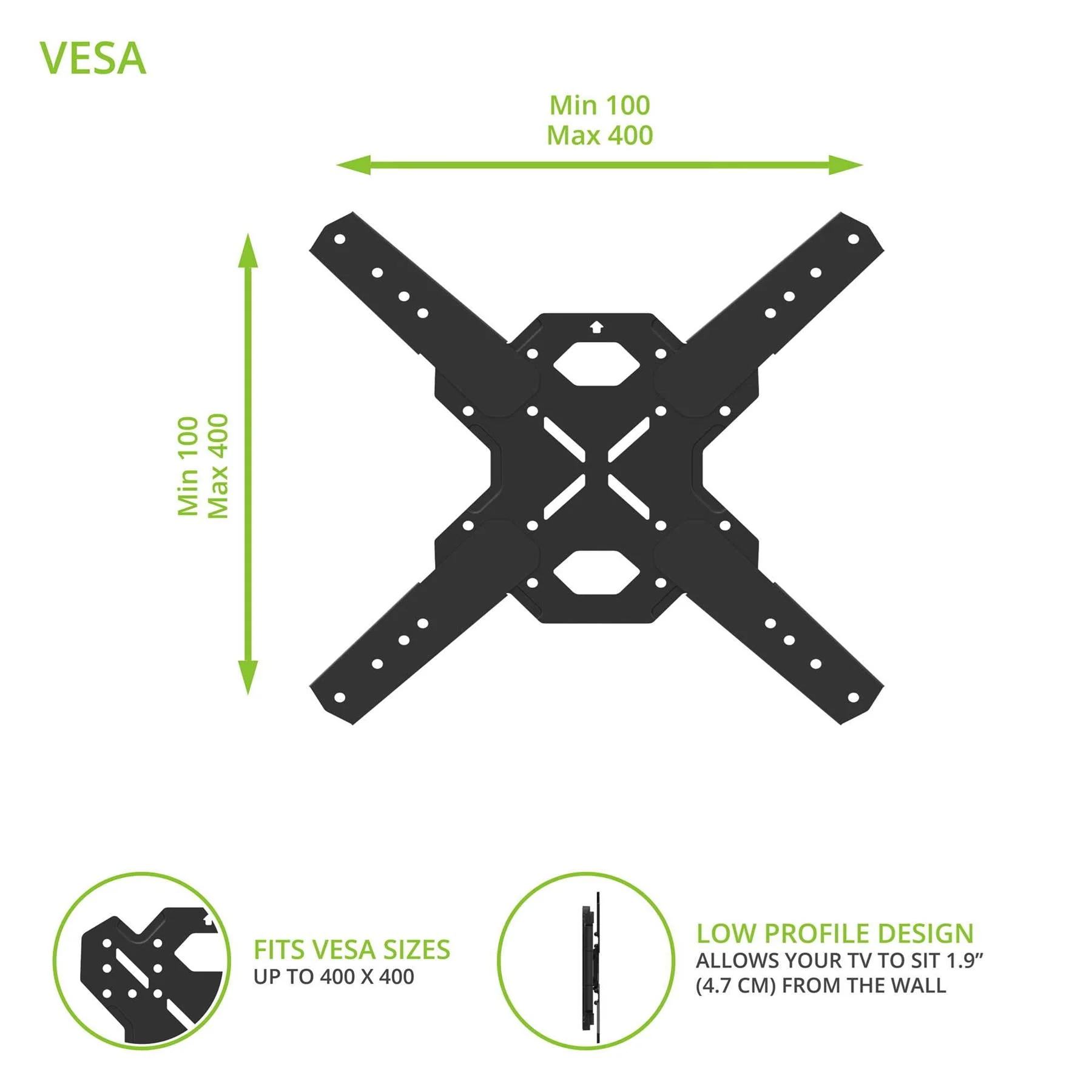 Kanto PS400 Full Motion TV Mount - Image 7