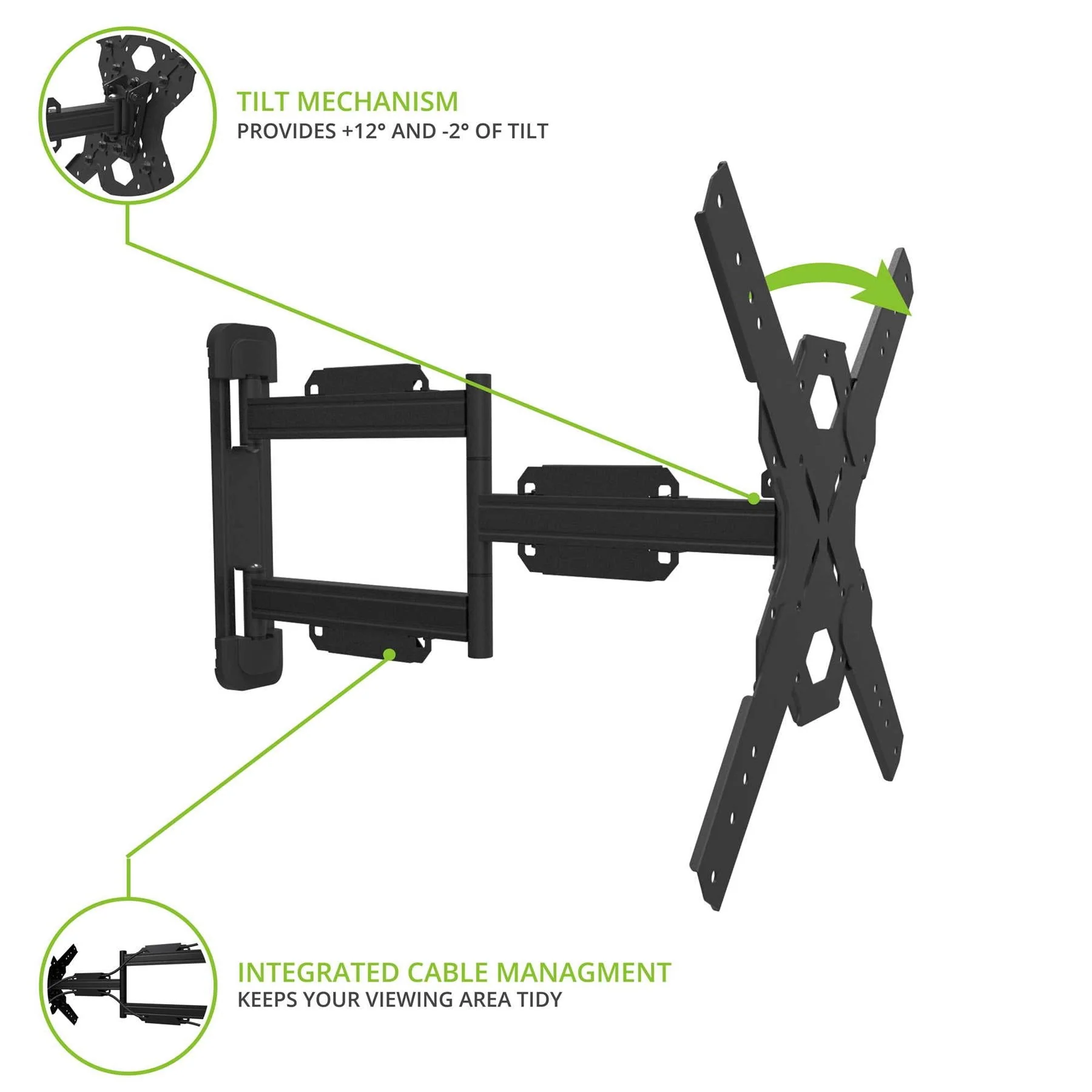 Kanto PS400 Full Motion TV Mount - Image 8
