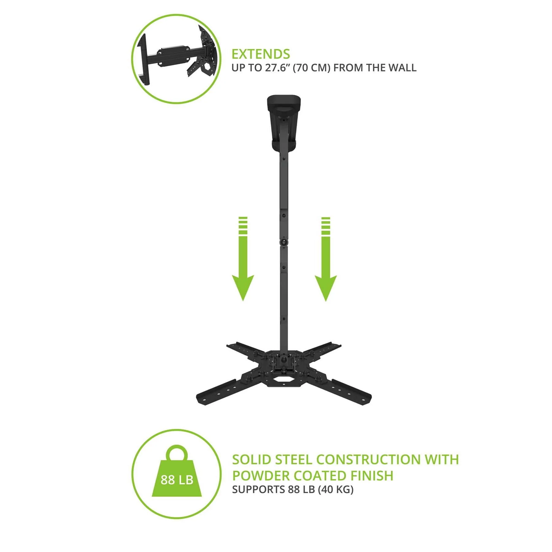 Kanto PS400 Full Motion TV Mount - Image 9
