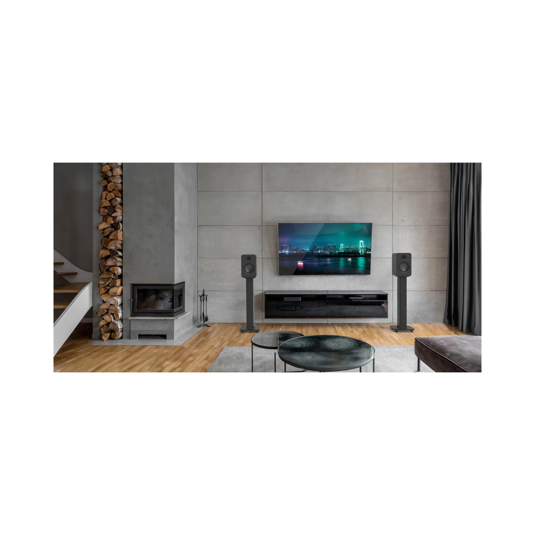 Kanto REN Powered Speakers with HDMI ARC, USB-C and Bluetooth 5.3 - Clearance / Open Box - Image 3